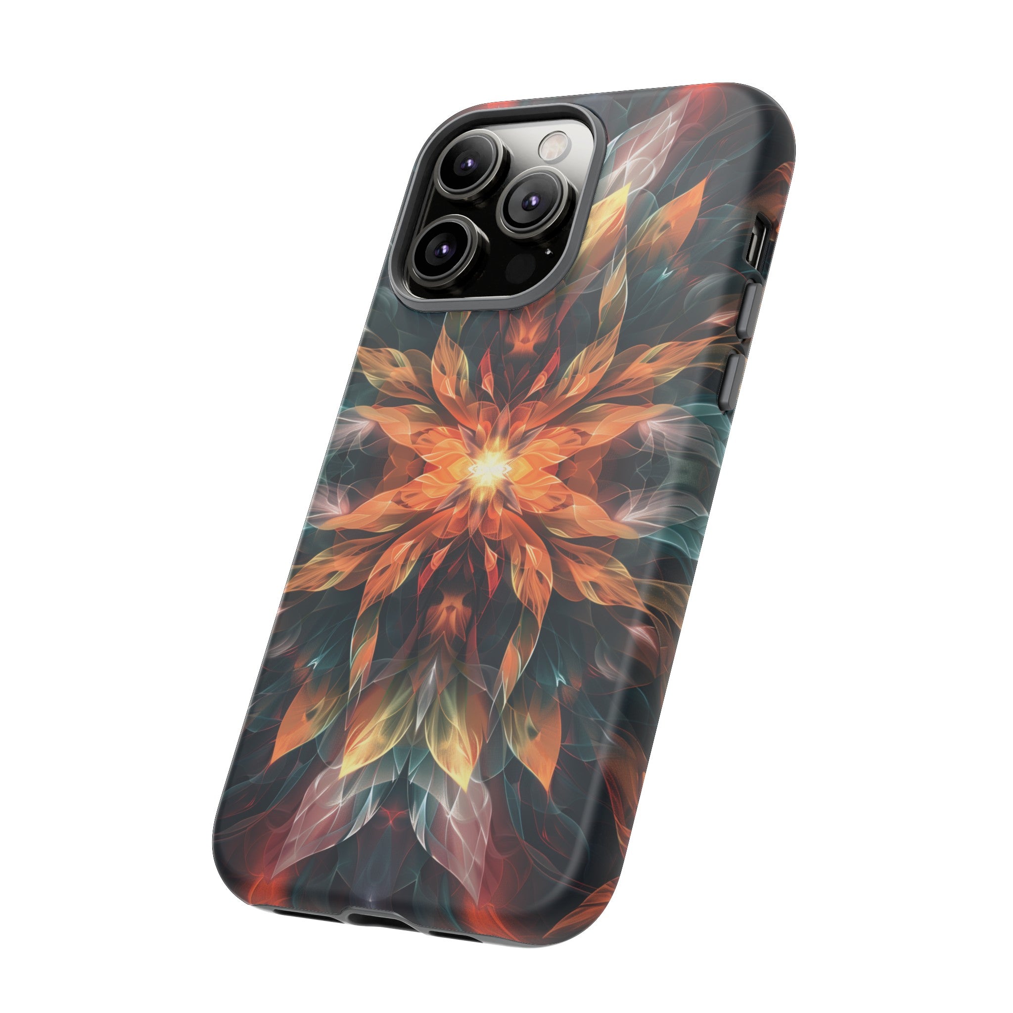 Radiant Bloom Fusion Tough Case