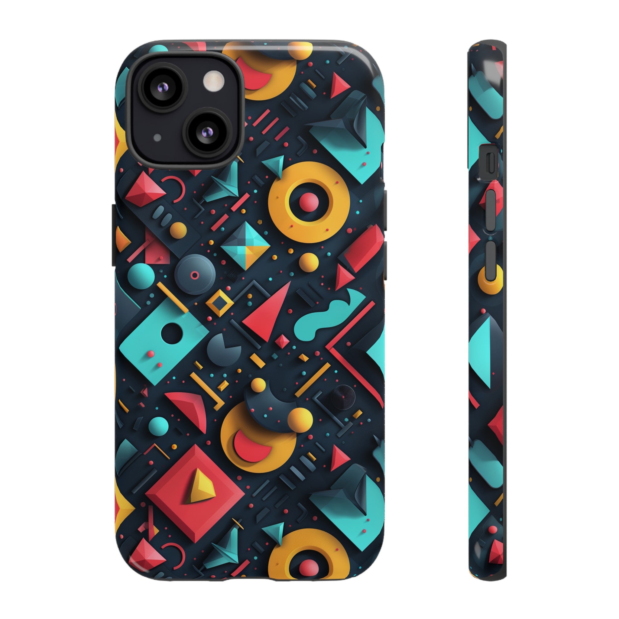 Playful Polygon Playground Tough Case