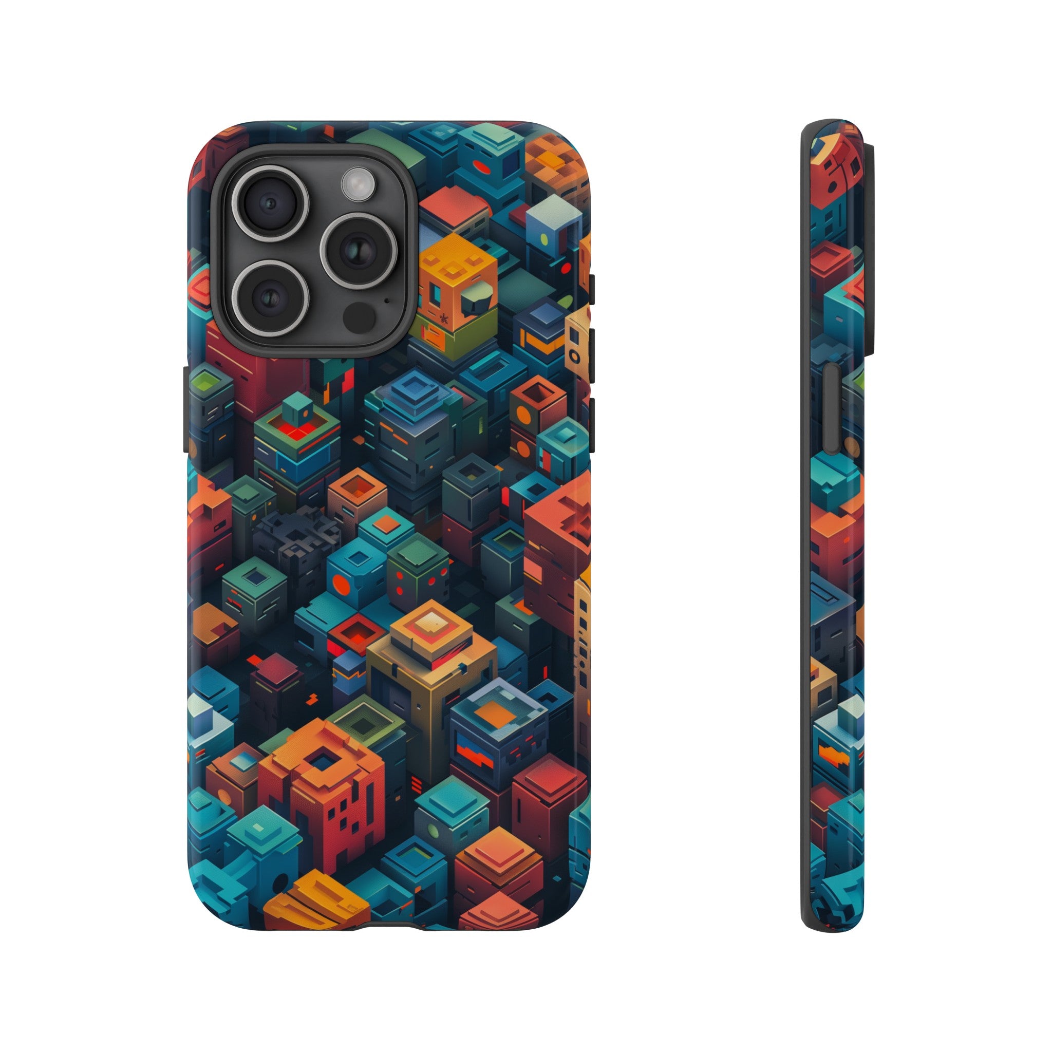 Pixel City Heights Tough Case