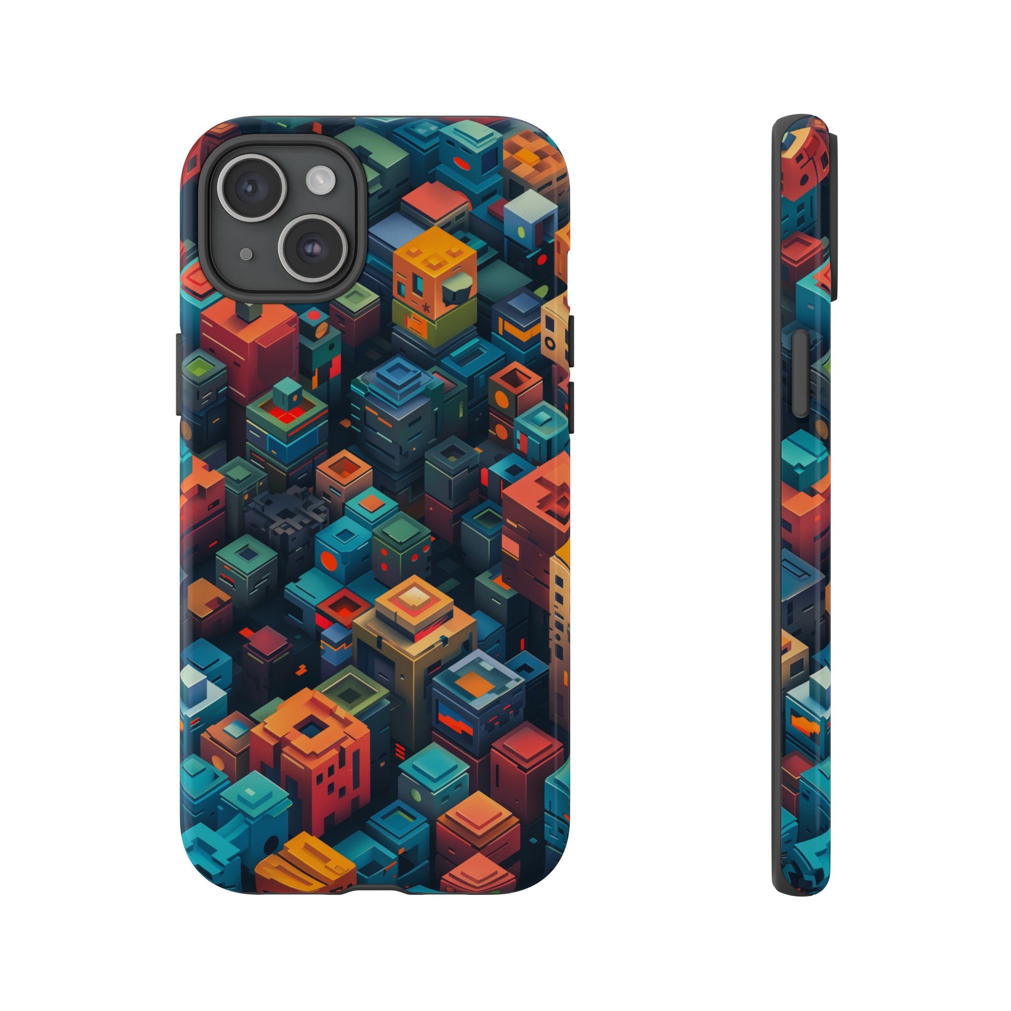 Pixel City Heights Tough Case