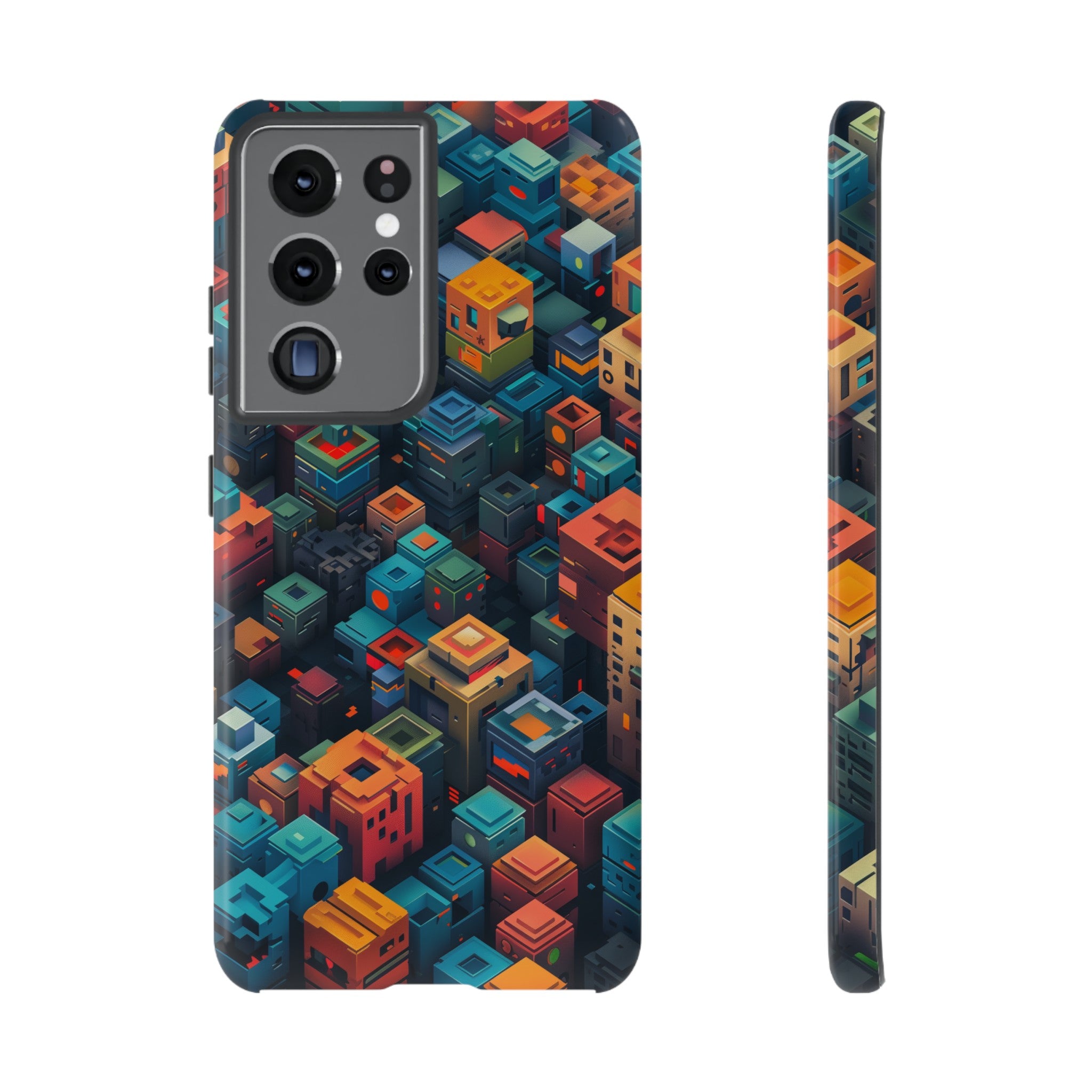 Pixel City Heights Tough Case