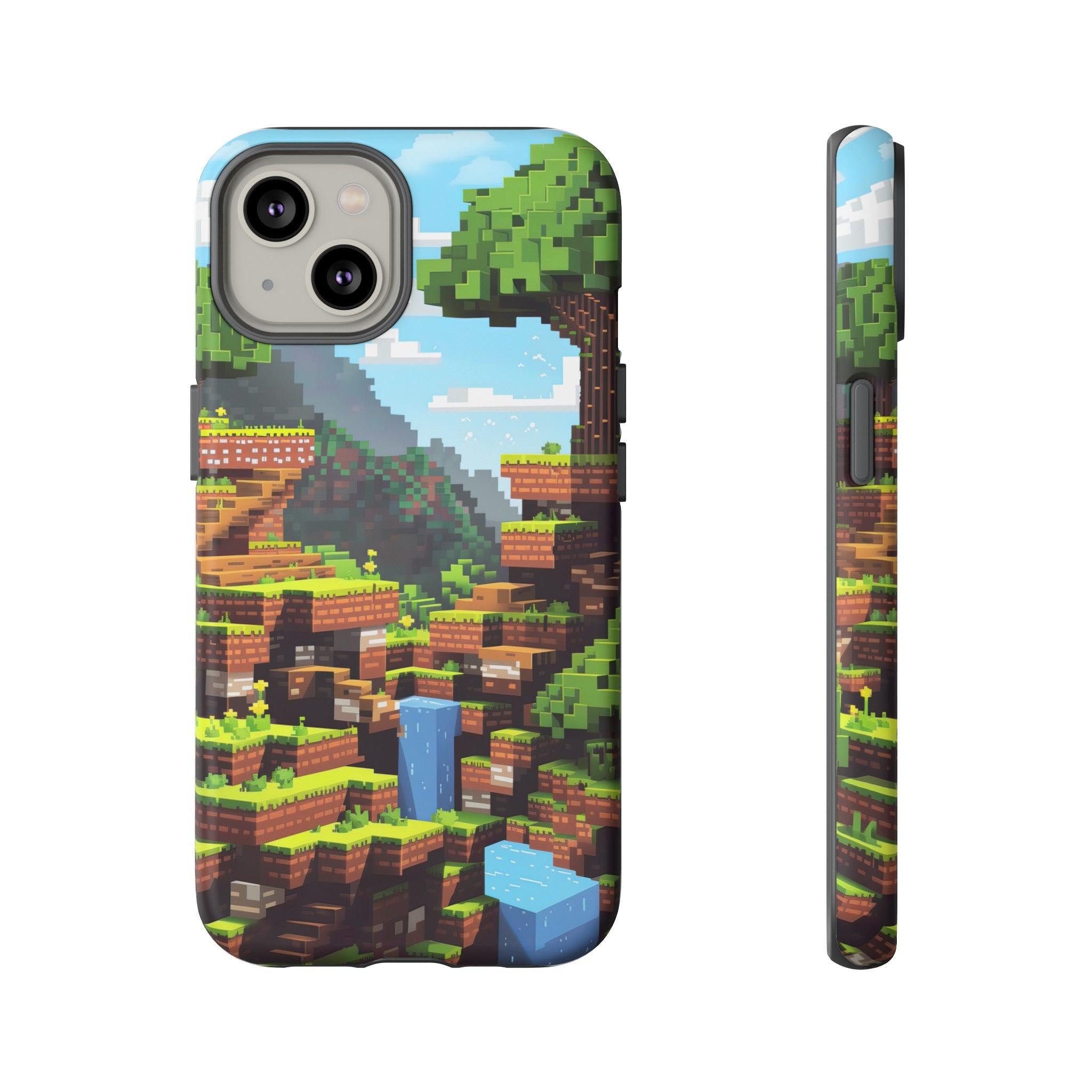 Minecraft Green Hills Tough Case