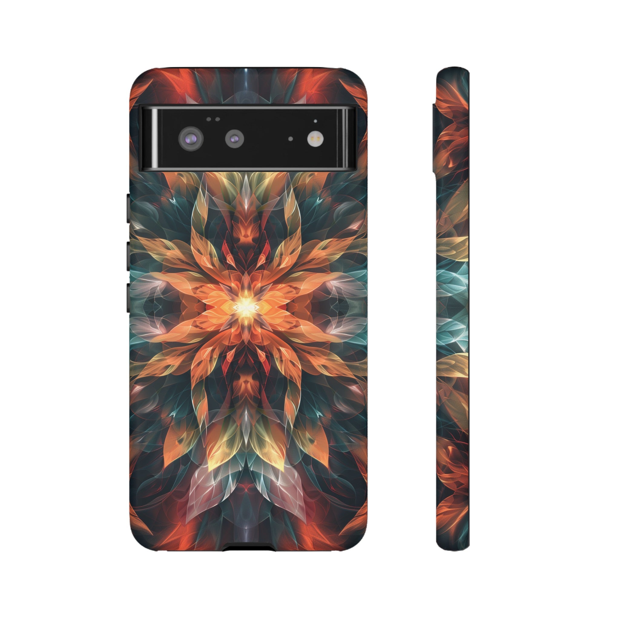 Radiant Bloom Fusion Tough Case