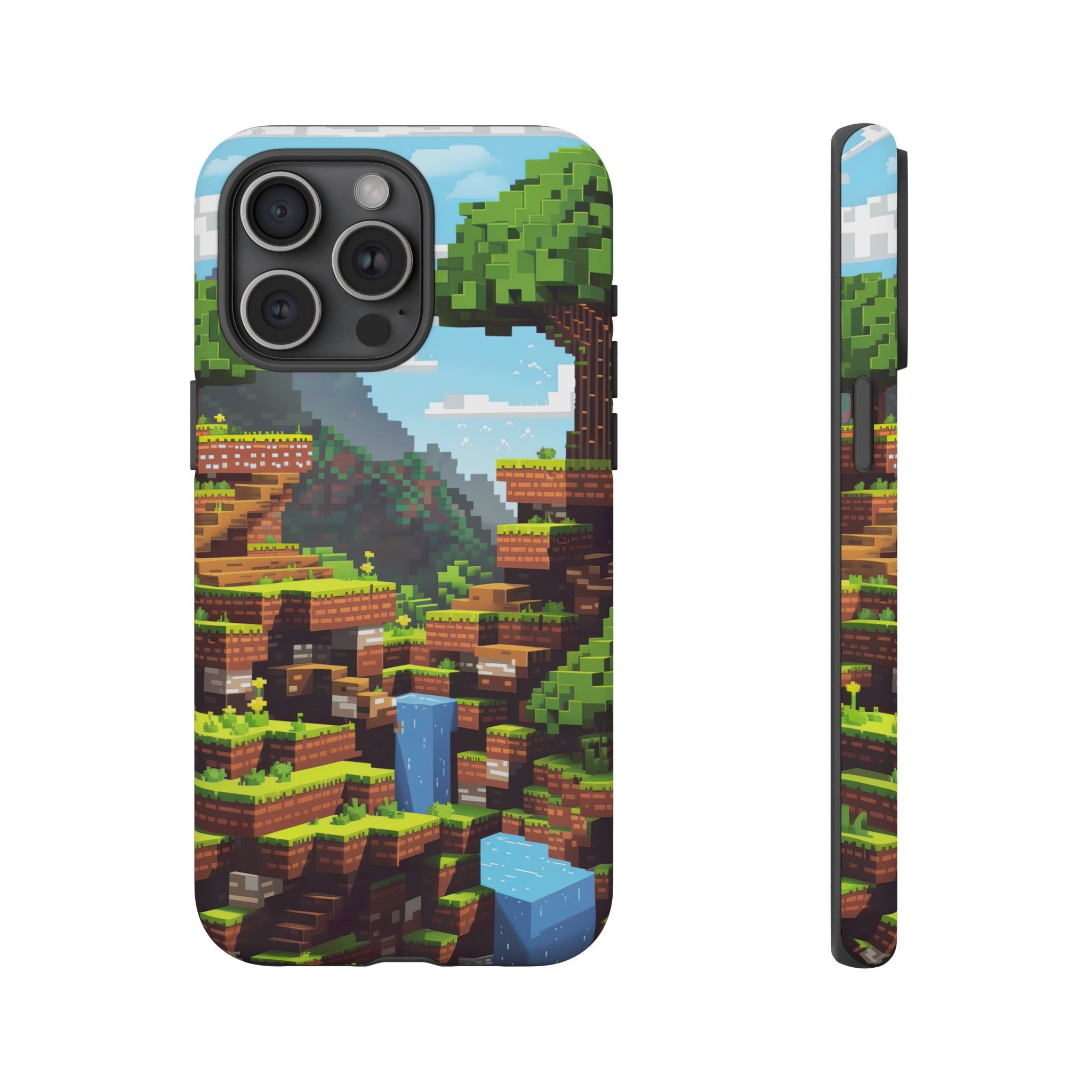 Minecraft Green Hills Tough Case