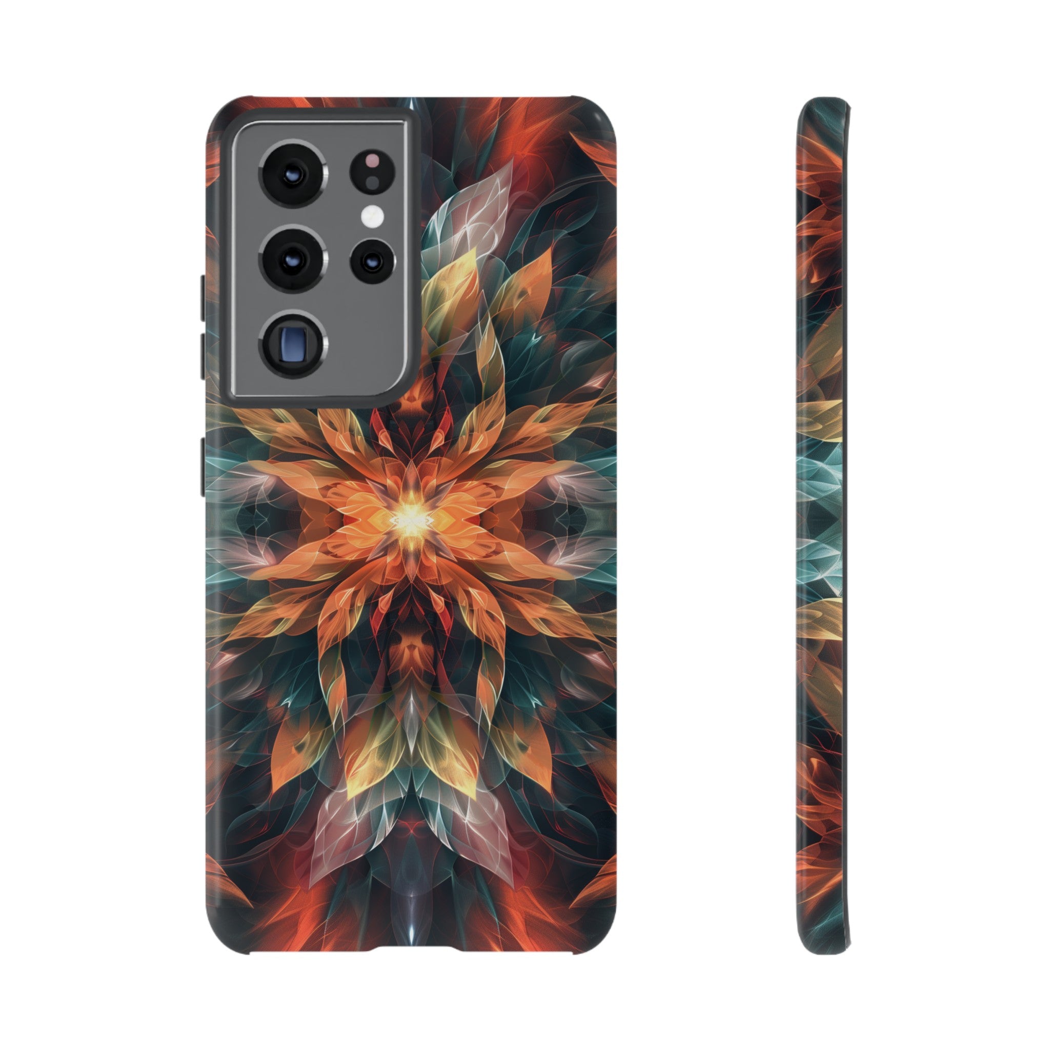 Radiant Bloom Fusion Tough Case