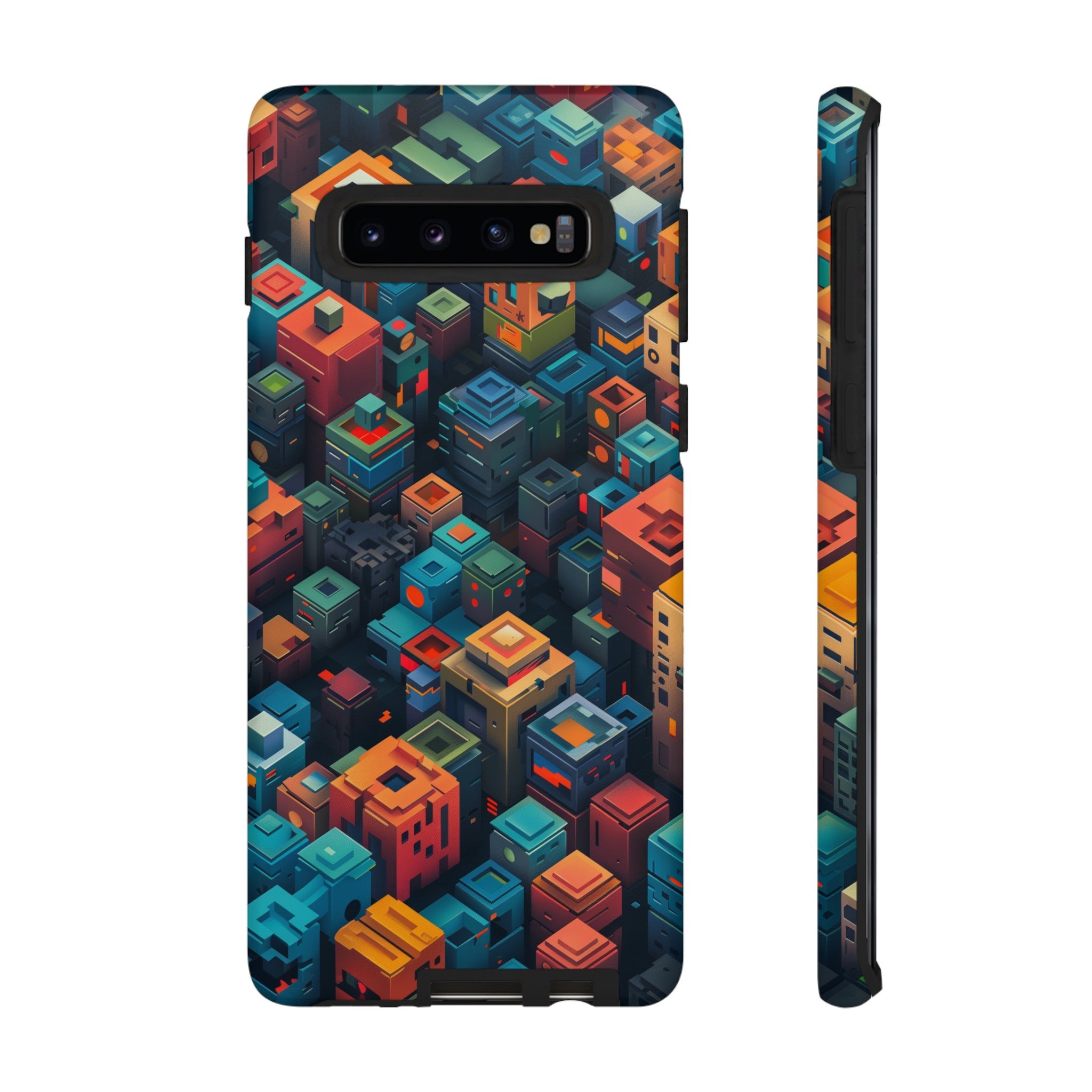 Pixel City Heights Tough Case