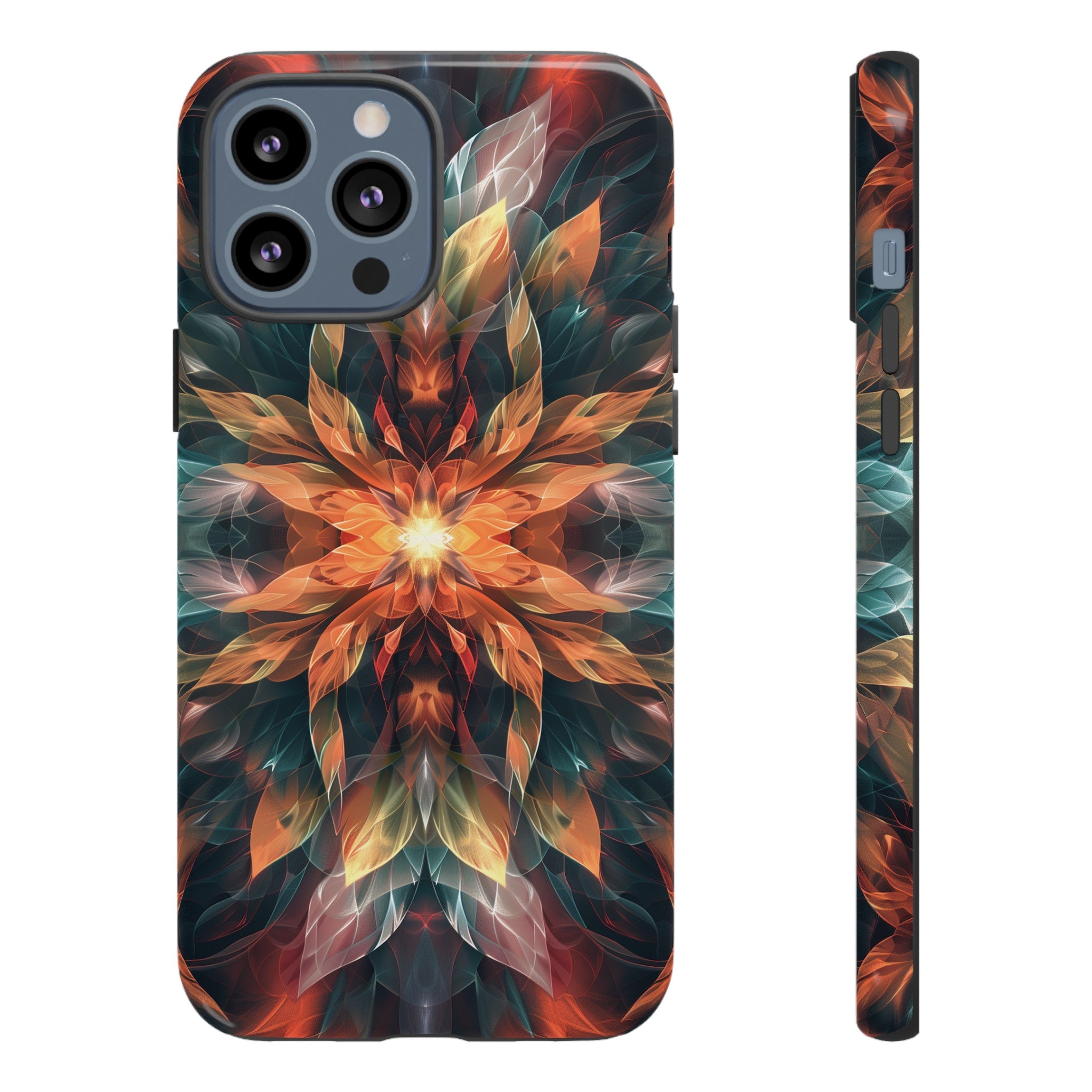 Radiant Bloom Fusion Tough Case