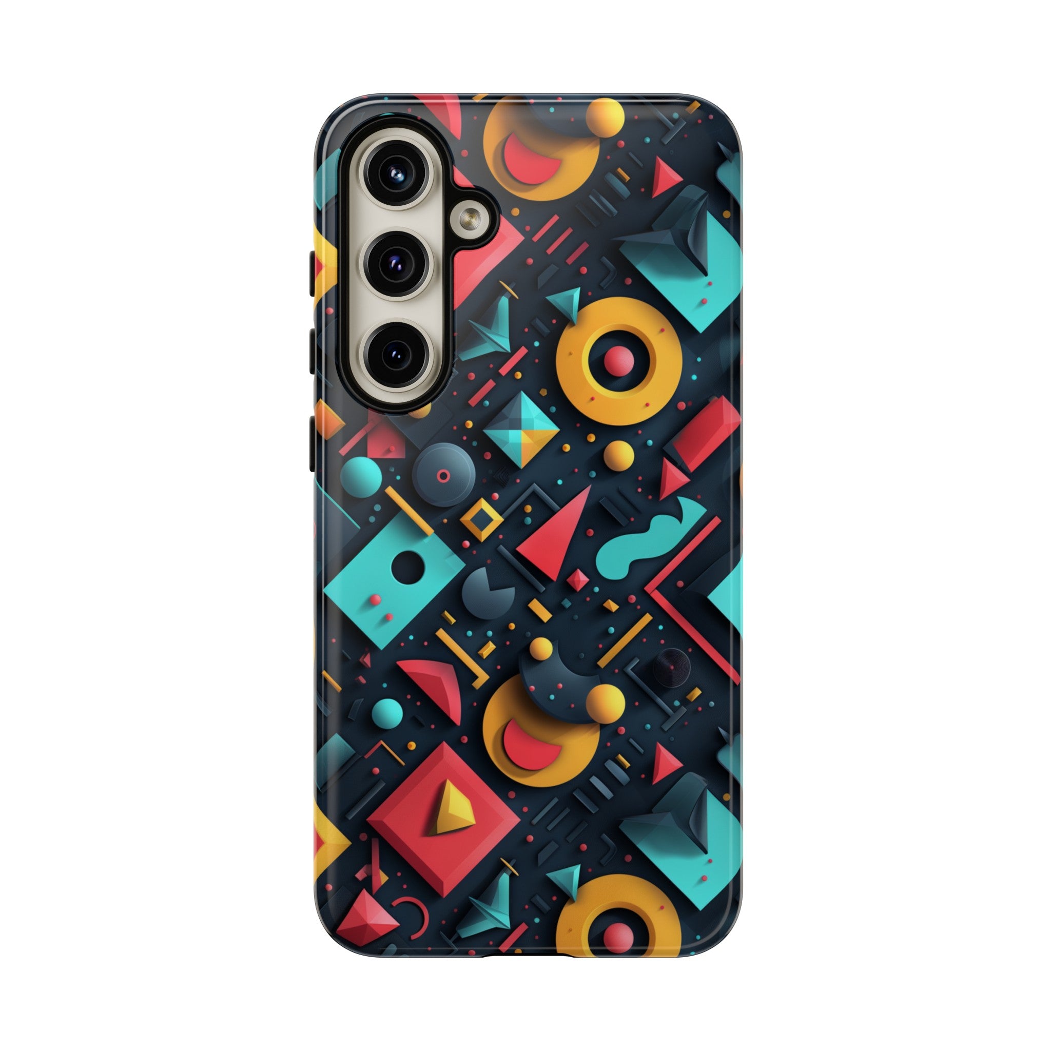 Playful Polygon Playground Tough Case