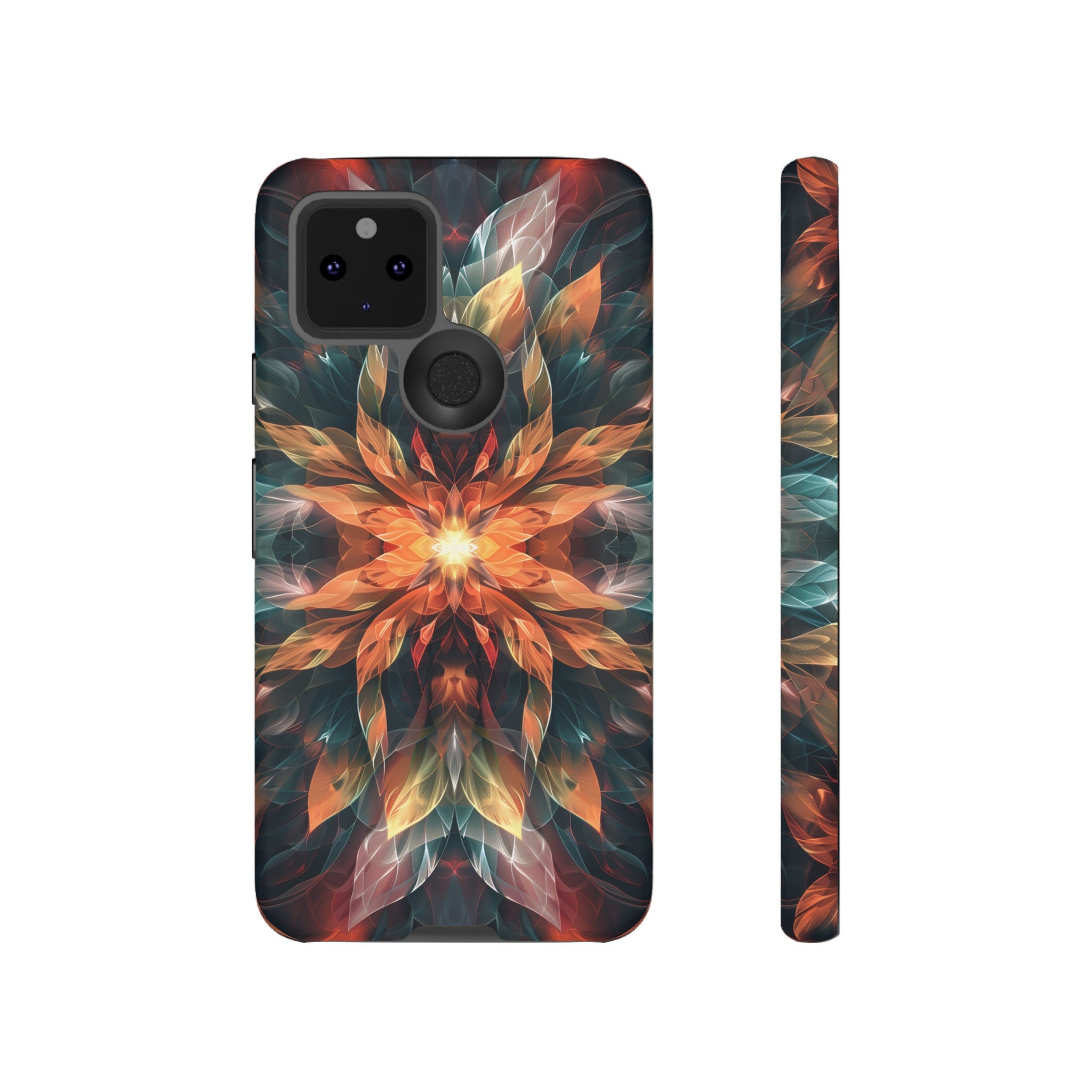 Radiant Bloom Fusion Tough Case