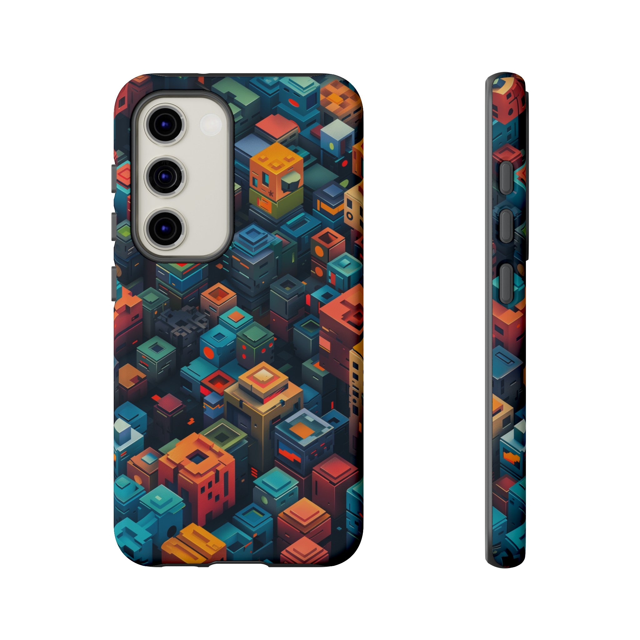 Pixel City Heights Tough Case