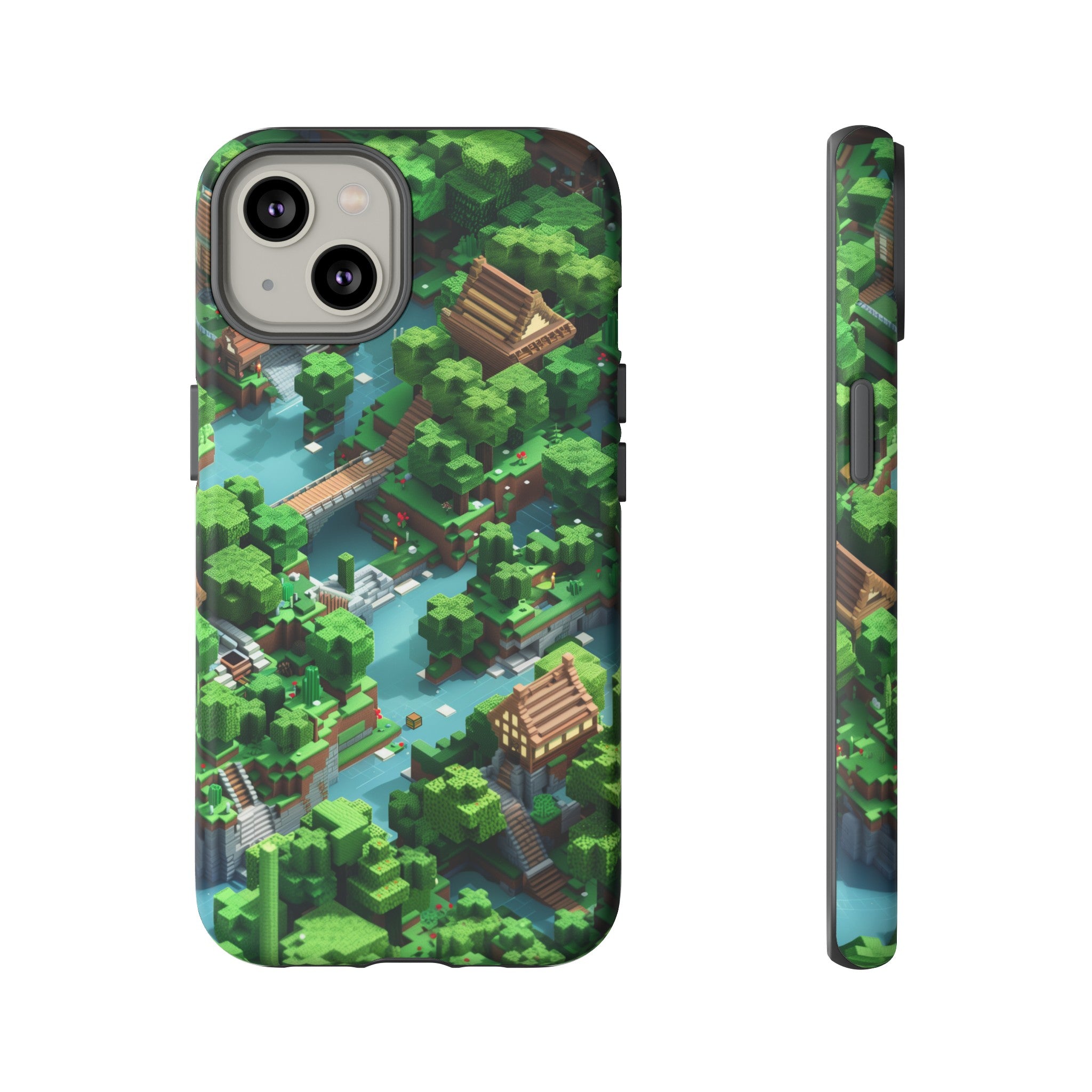 Minecraft Mini World Tough Case