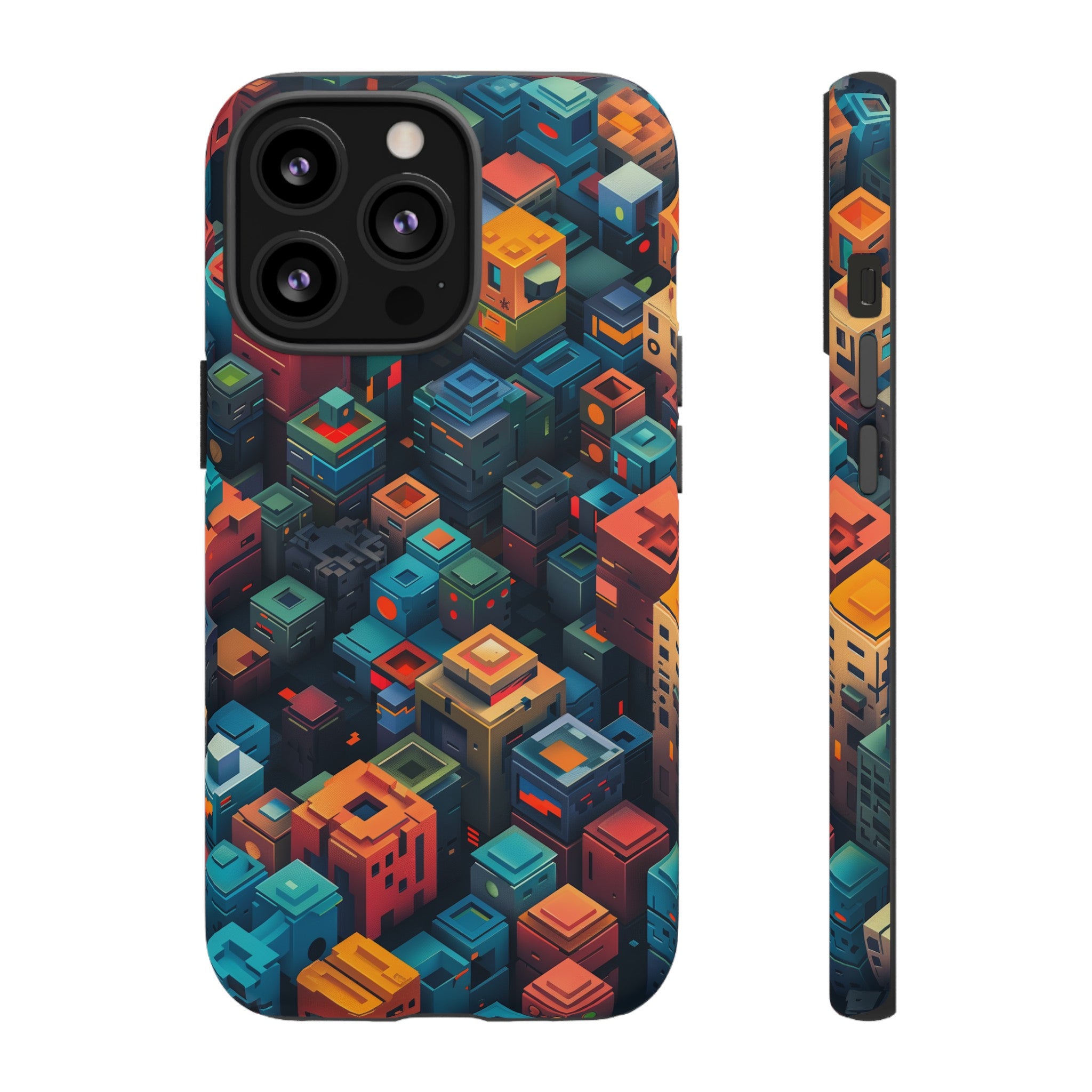 Pixel City Heights Tough Case