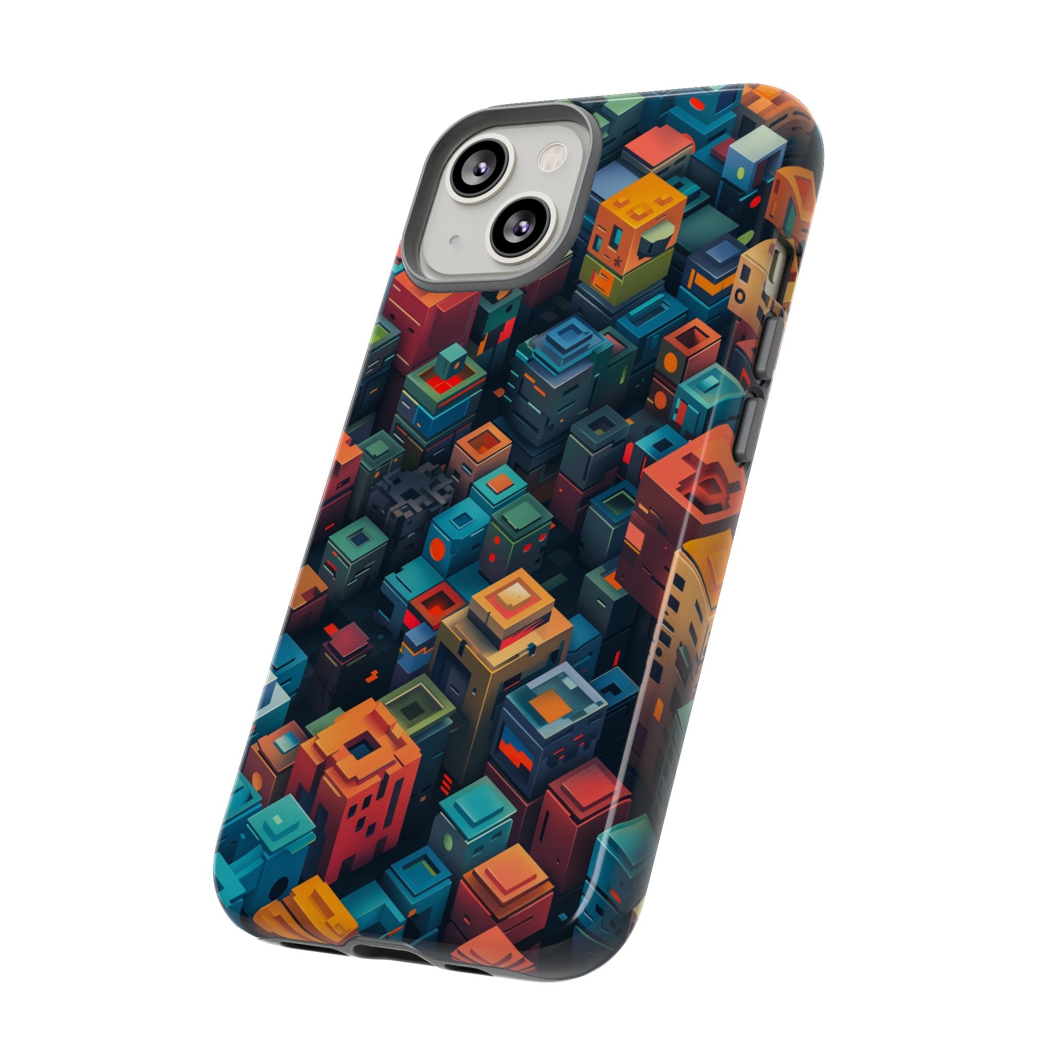 Pixel City Heights Tough Case