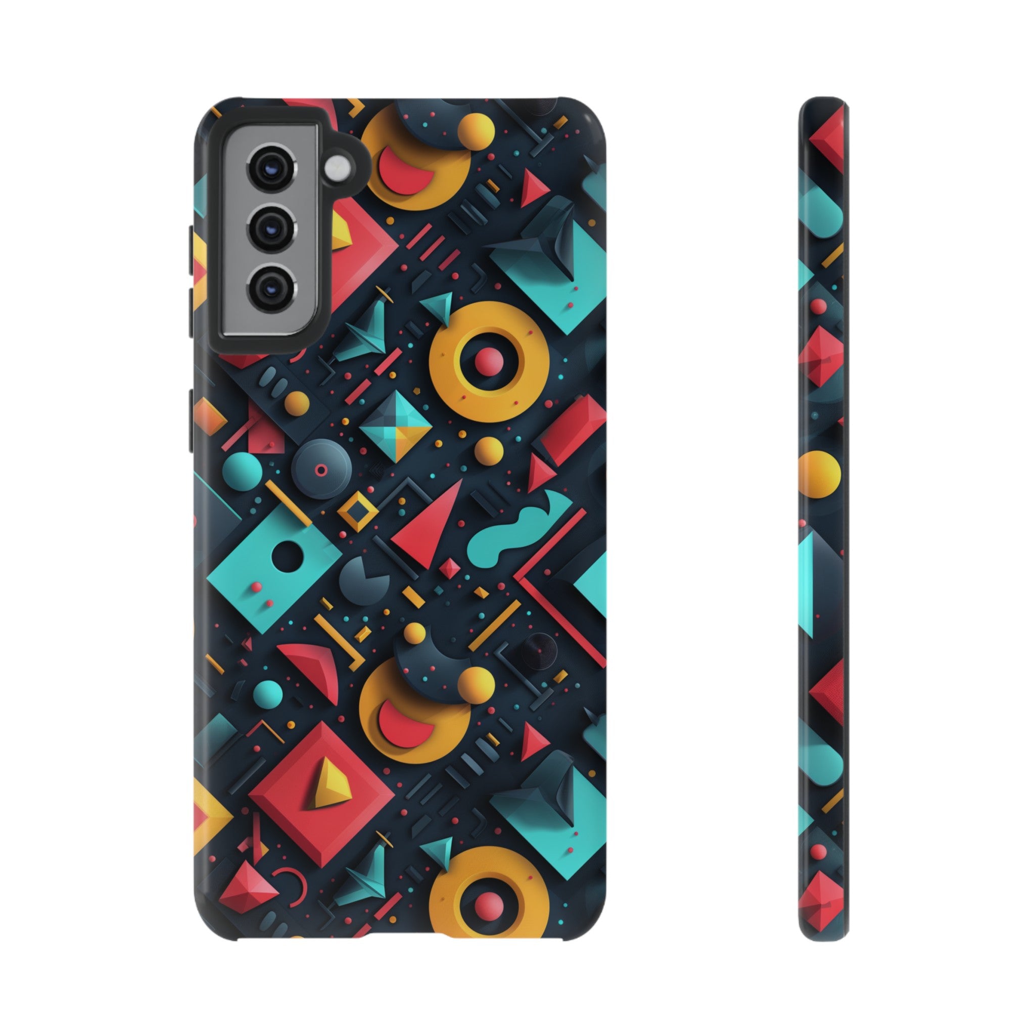 Playful Polygon Playground Tough Case