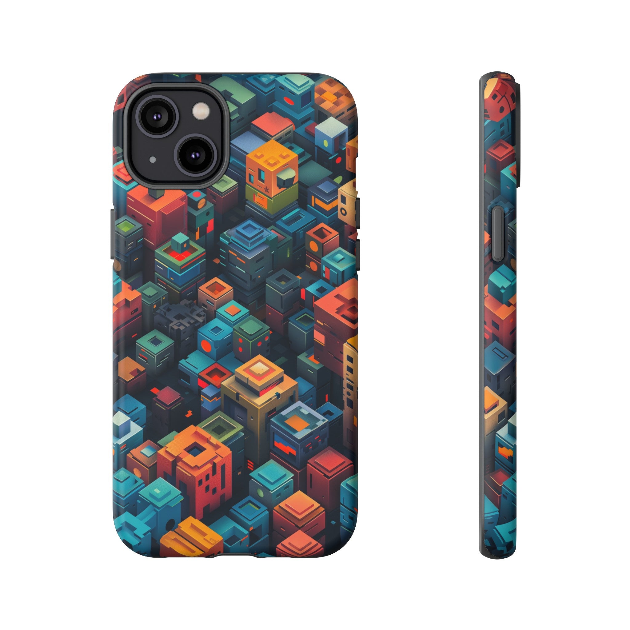 Pixel City Heights Tough Case