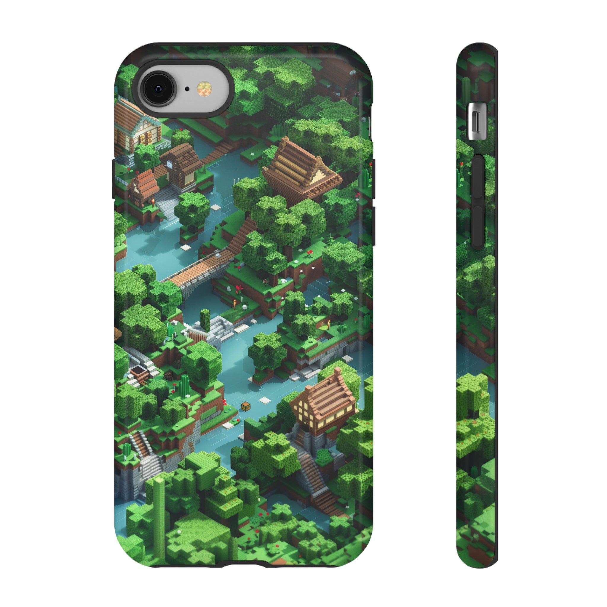 Minecraft Mini World Tough Case