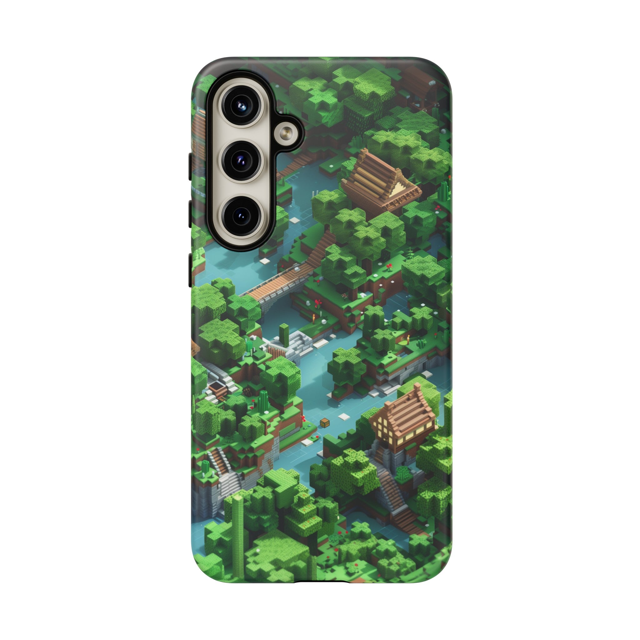 Minecraft Mini World Tough Case