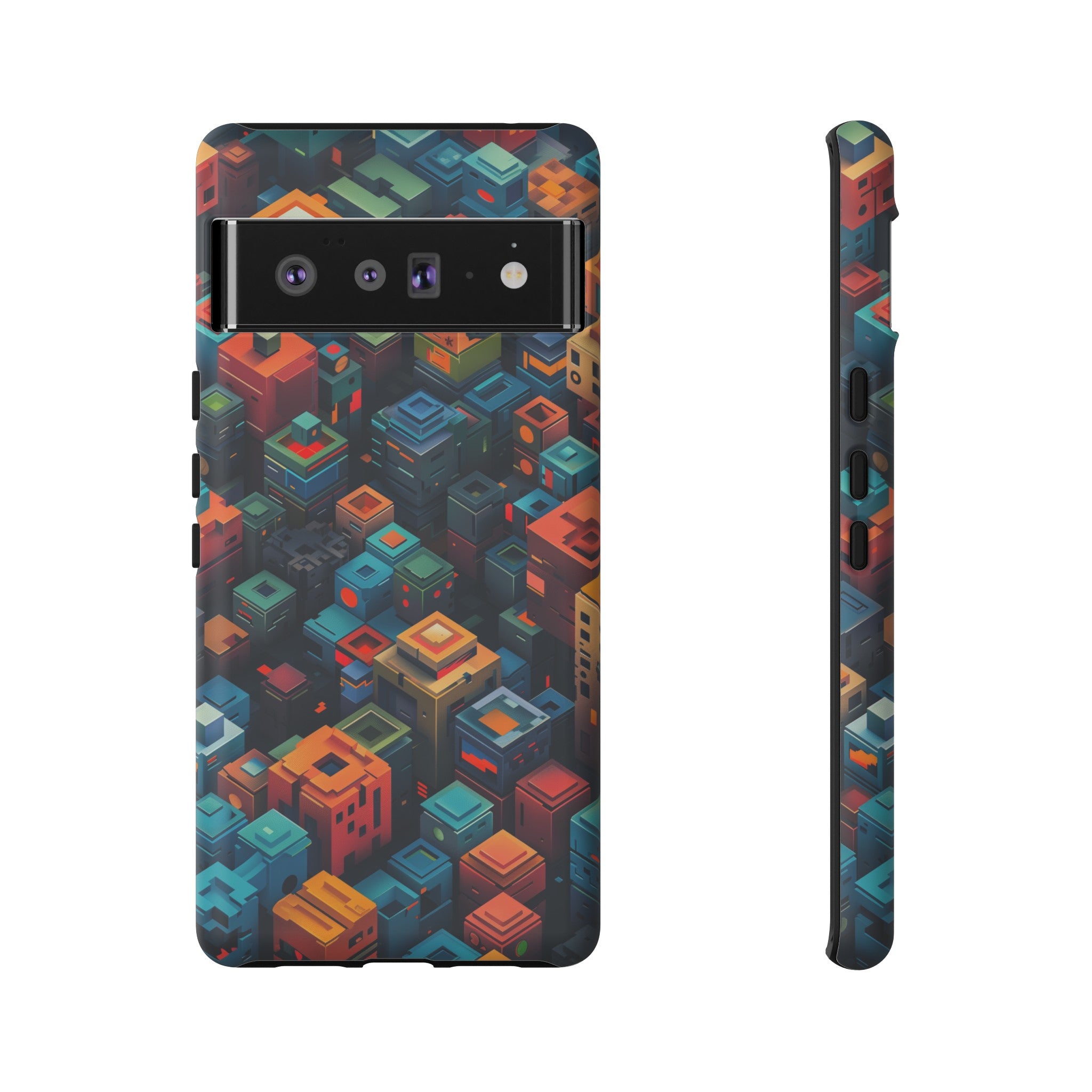 Pixel City Heights Tough Case