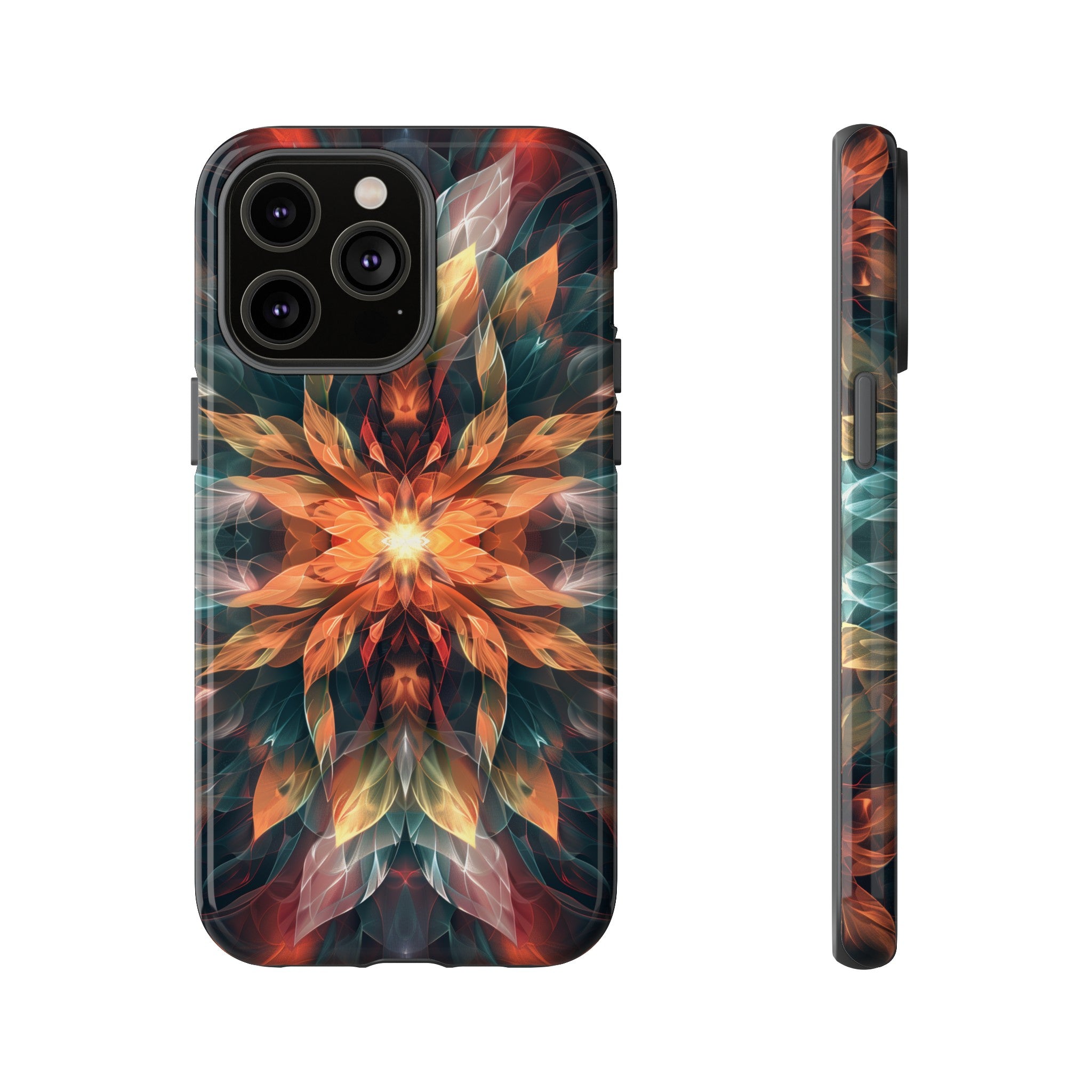 Radiant Bloom Fusion Tough Case