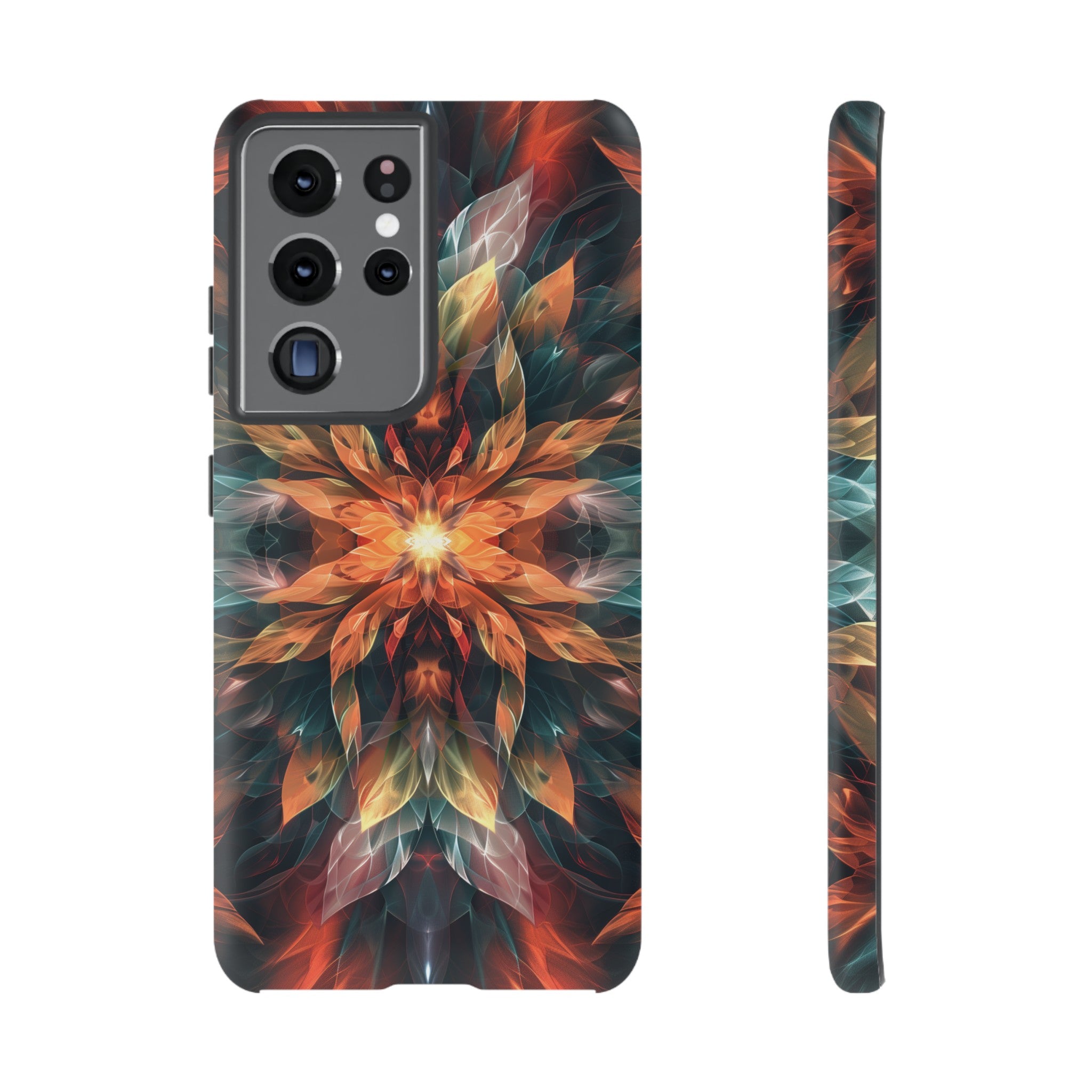 Radiant Bloom Fusion Tough Case