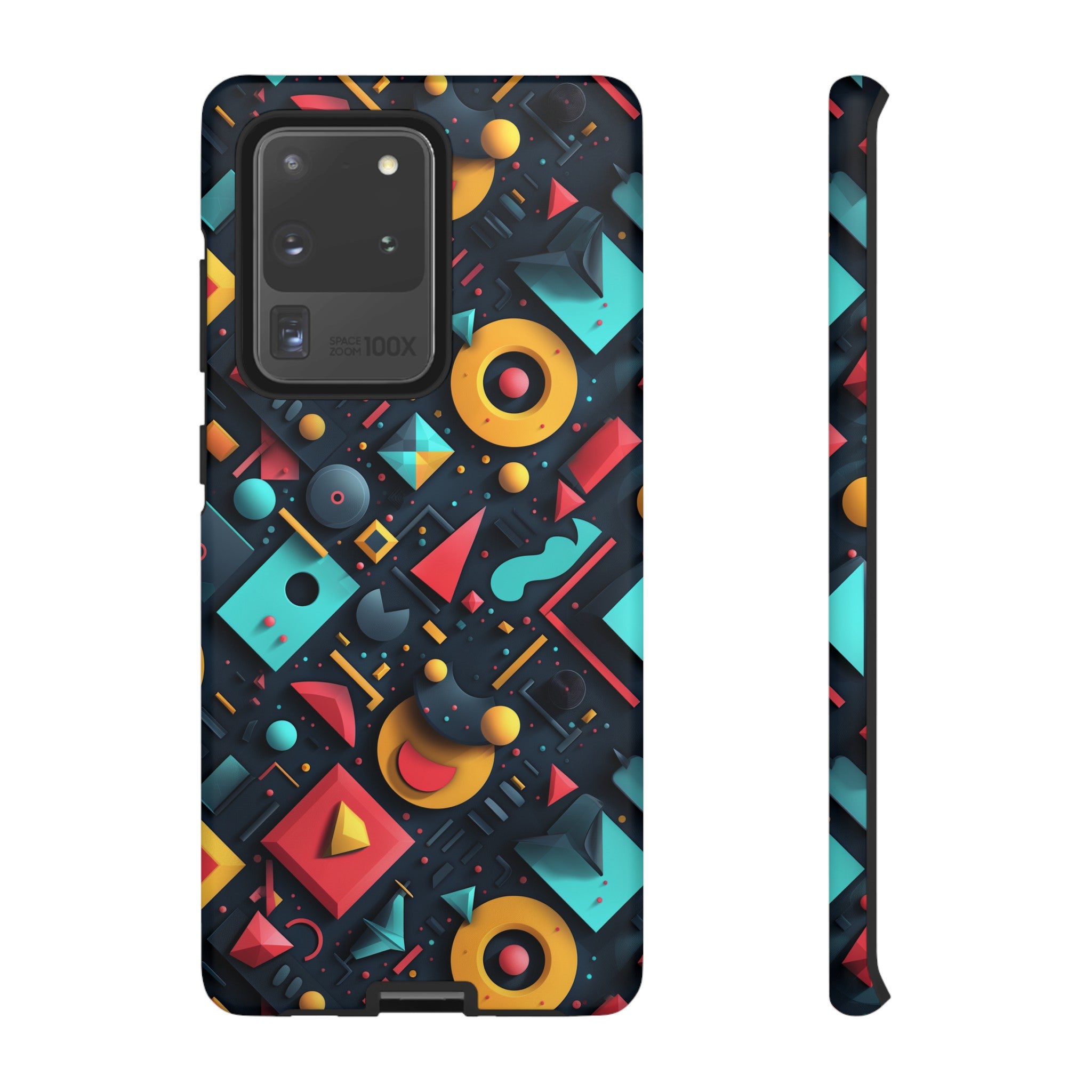 Playful Polygon Playground Tough Case