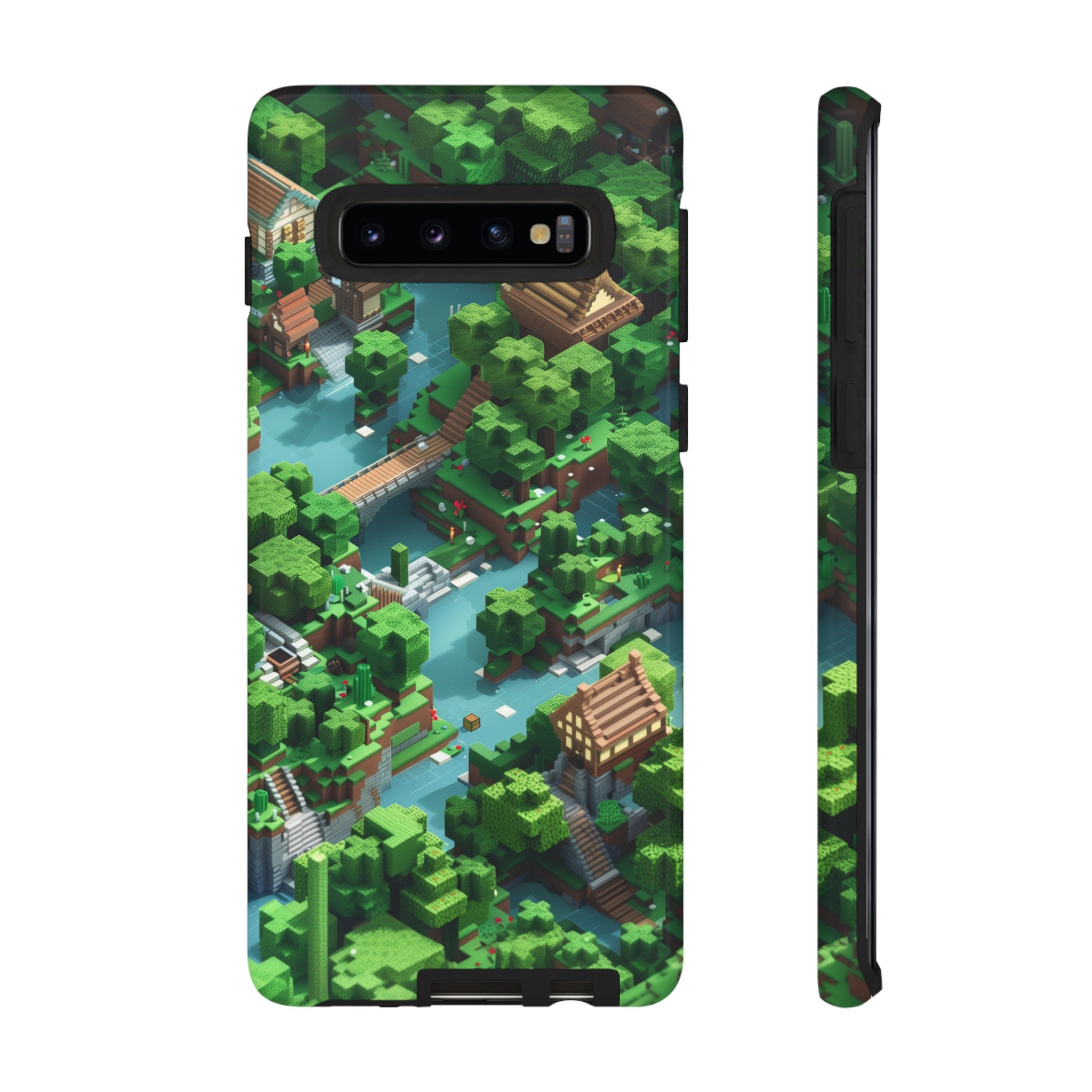 Minecraft Mini World Tough Case