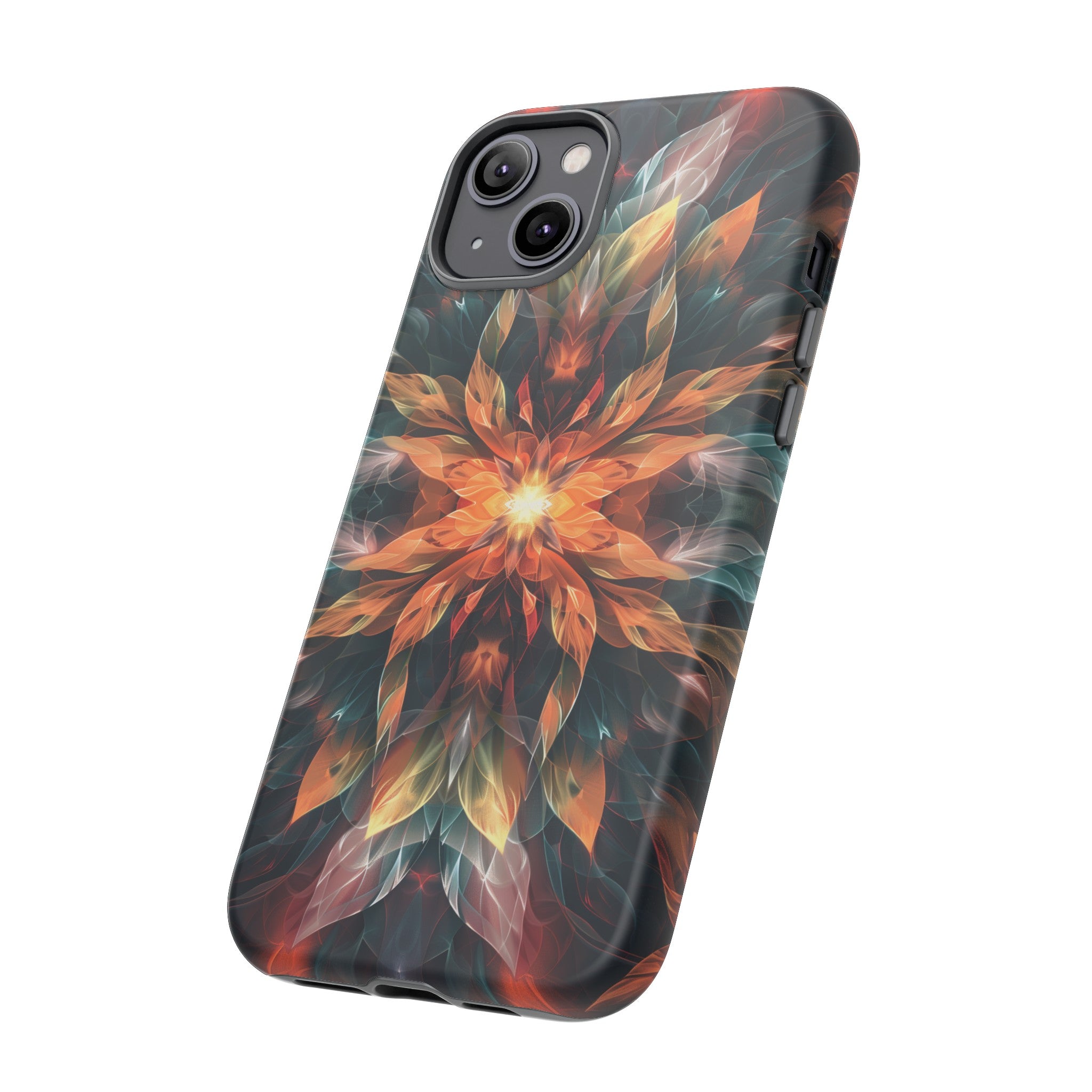 Radiant Bloom Fusion Tough Case