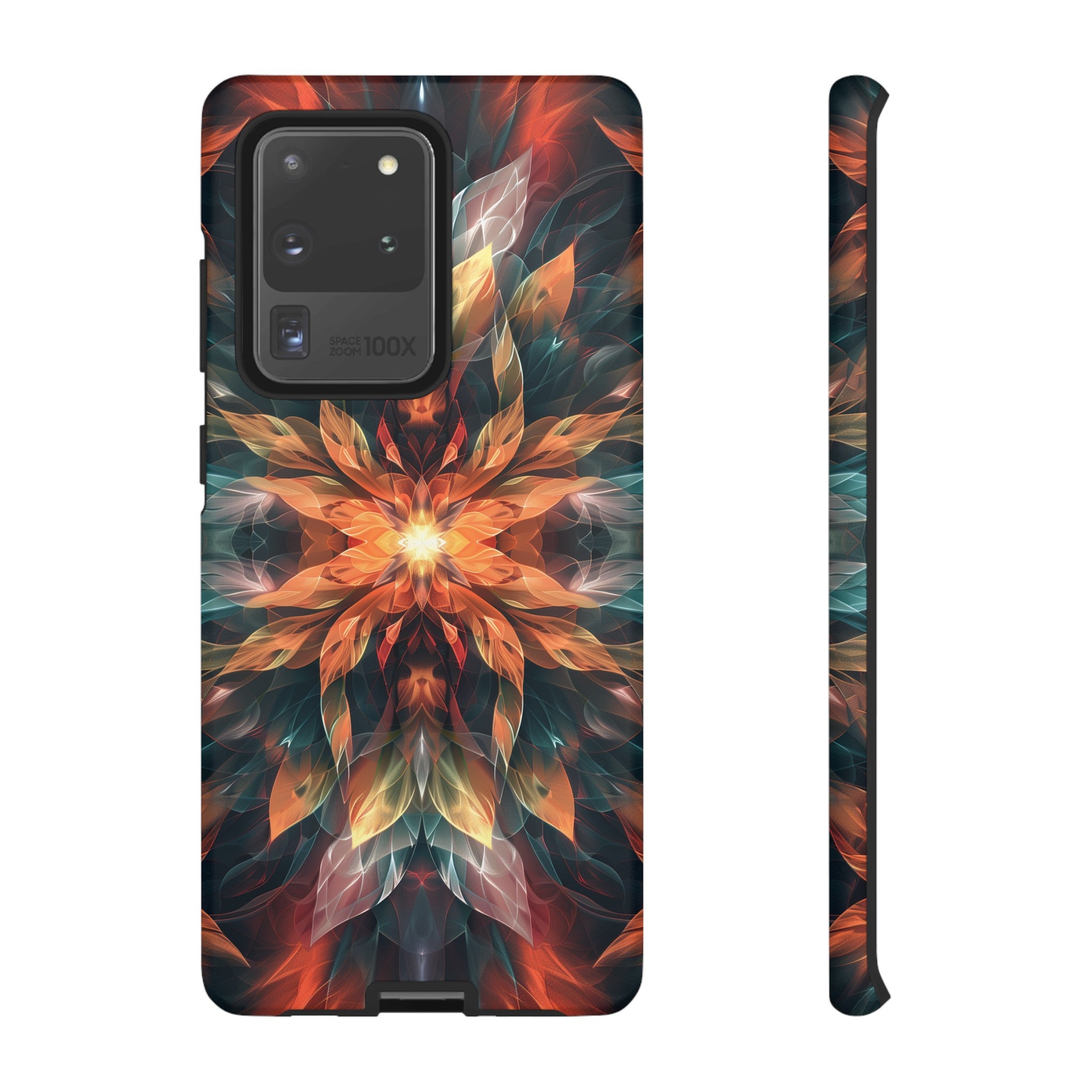 Radiant Bloom Fusion Tough Case