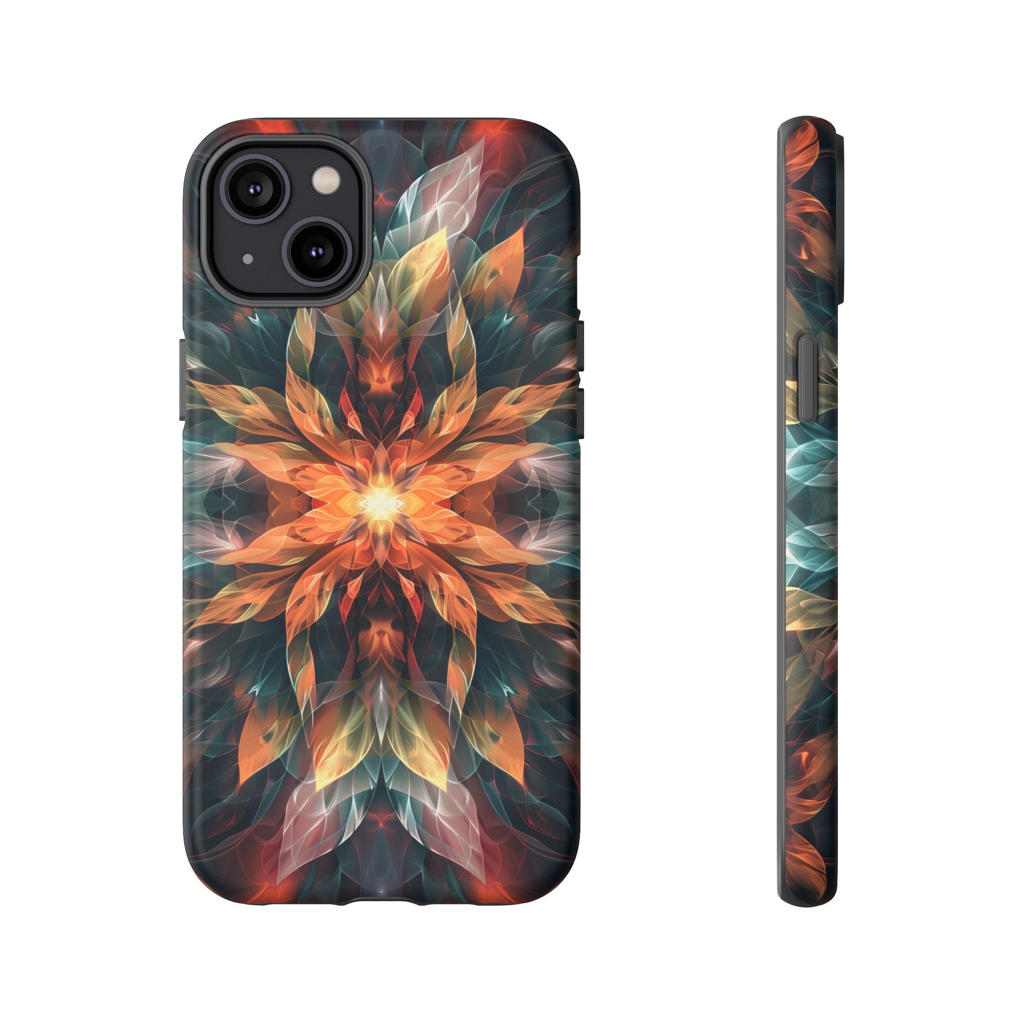 Radiant Bloom Fusion Tough Case