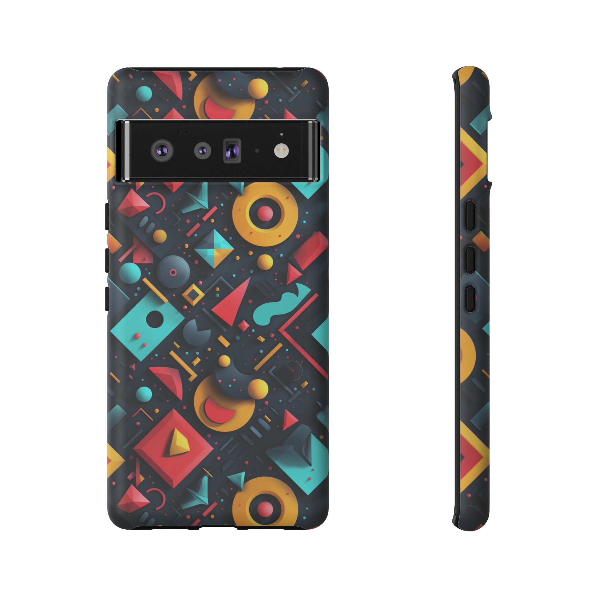 Playful Polygon Playground Tough Case