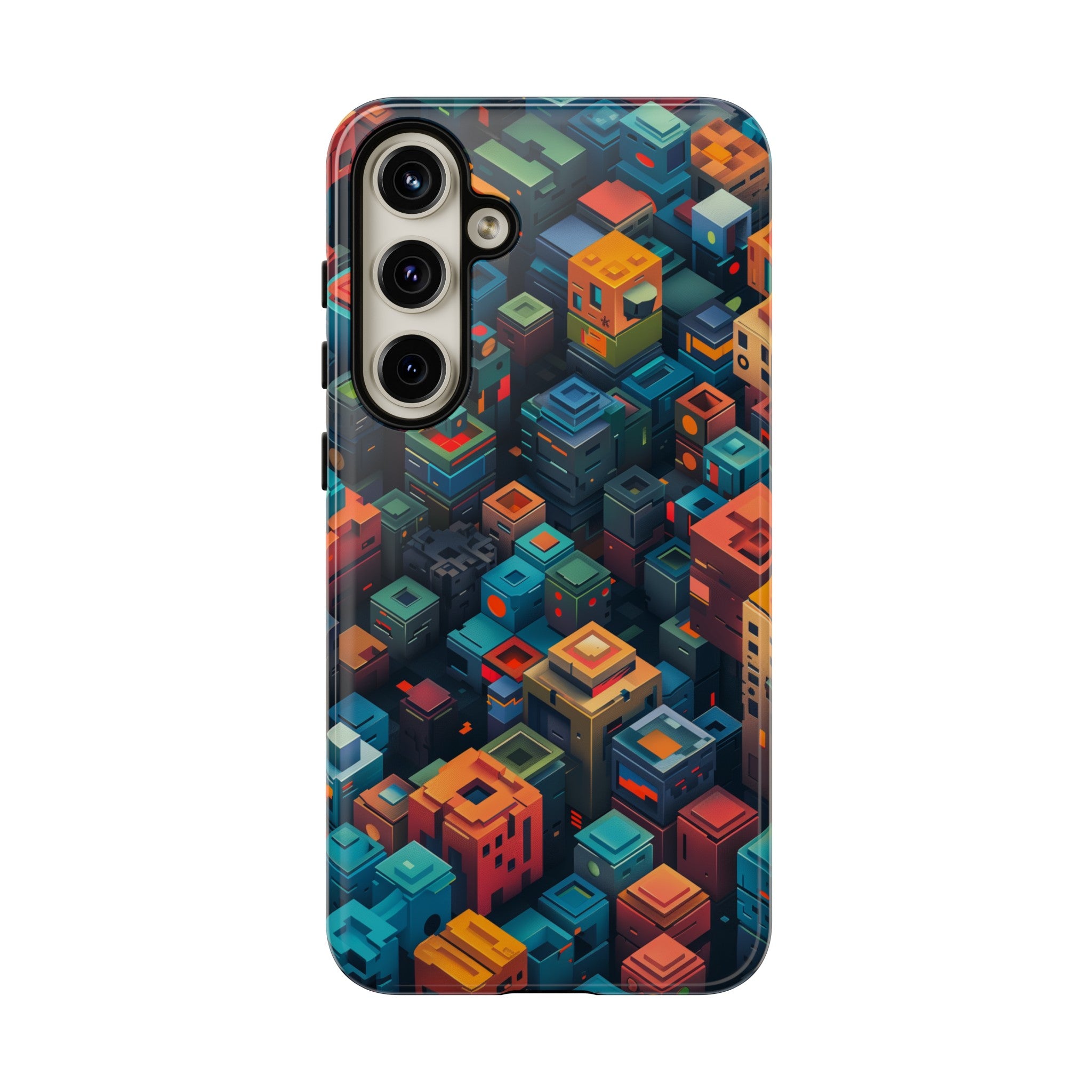 Pixel City Heights Tough Case