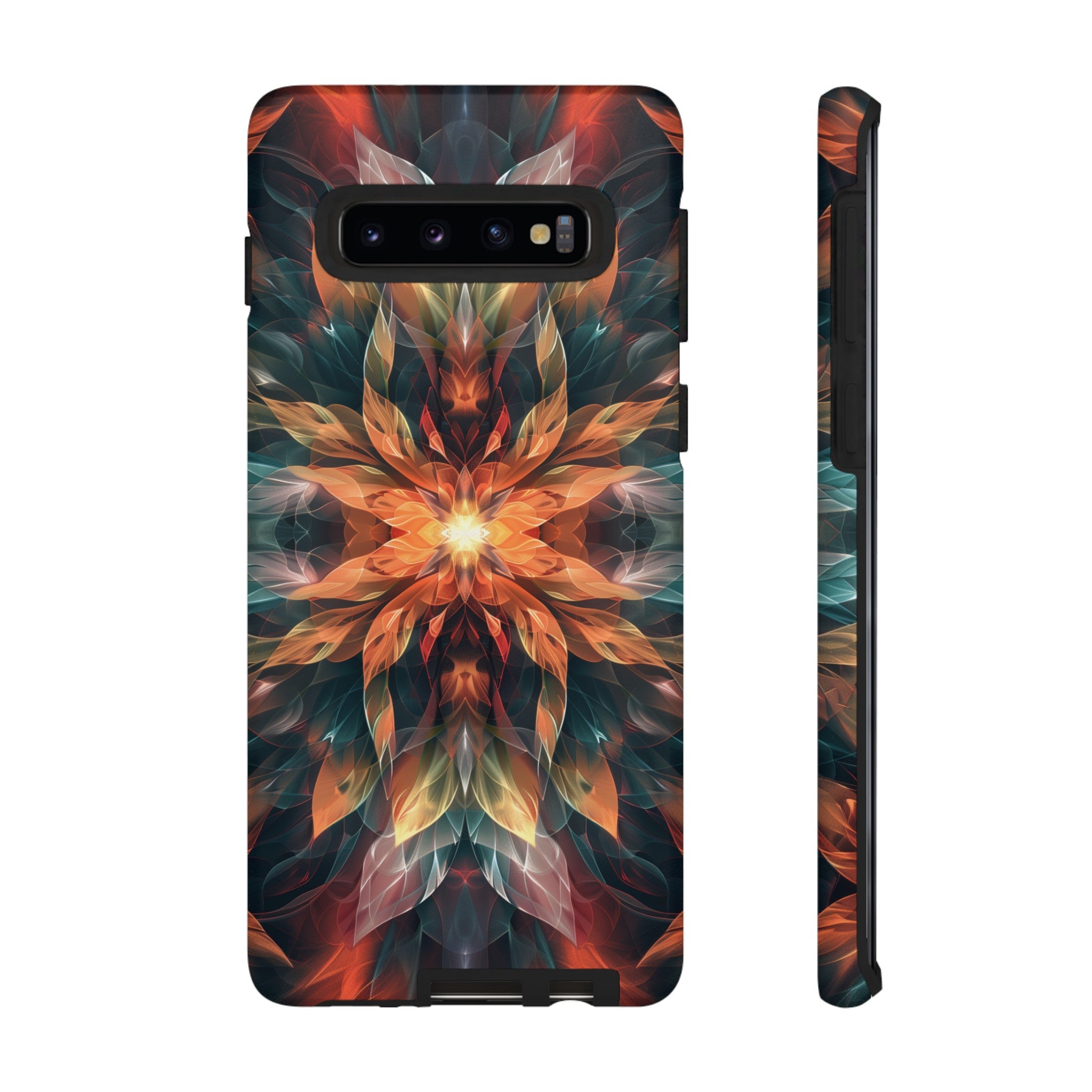 Radiant Bloom Fusion Tough Case