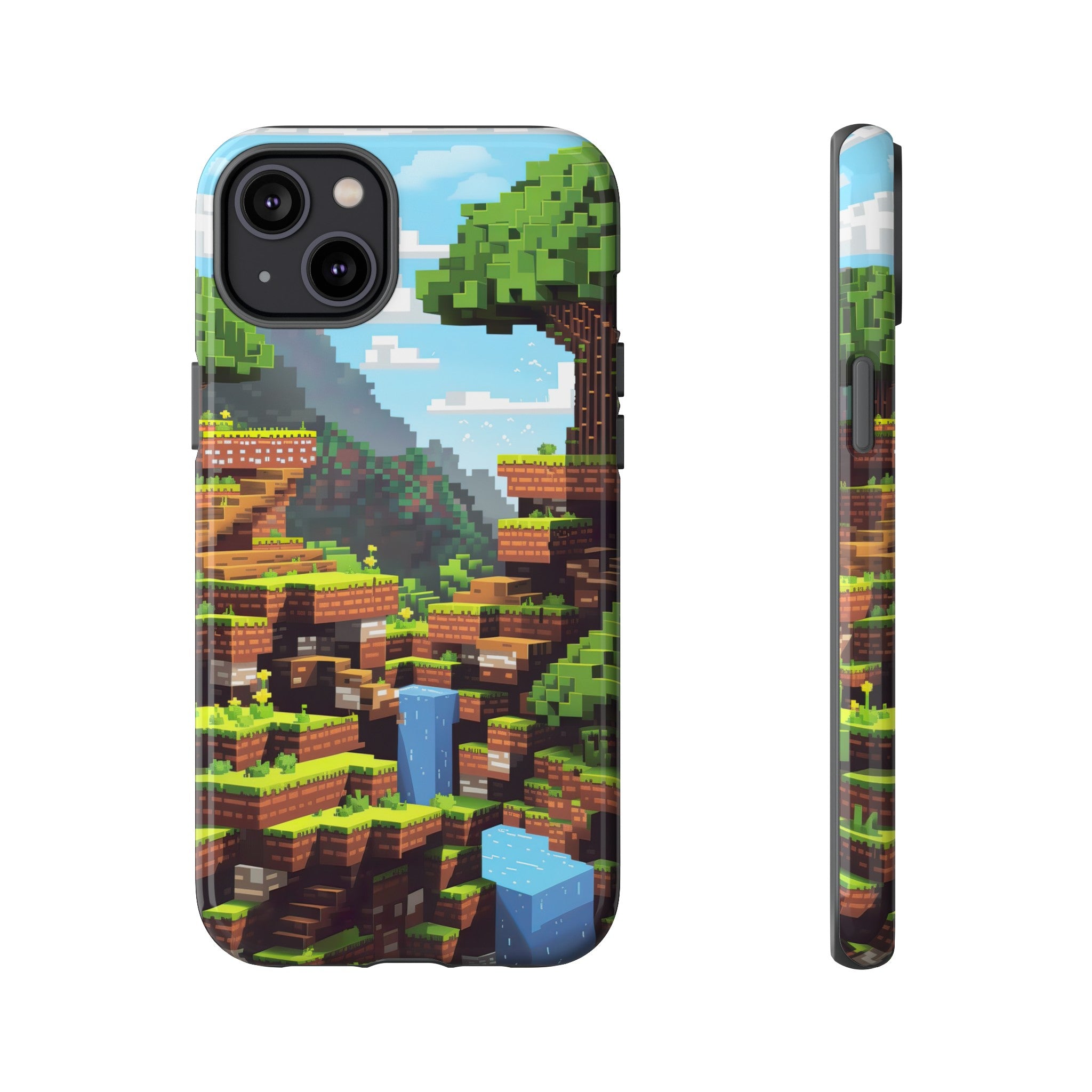 Minecraft Green Hills Tough Case