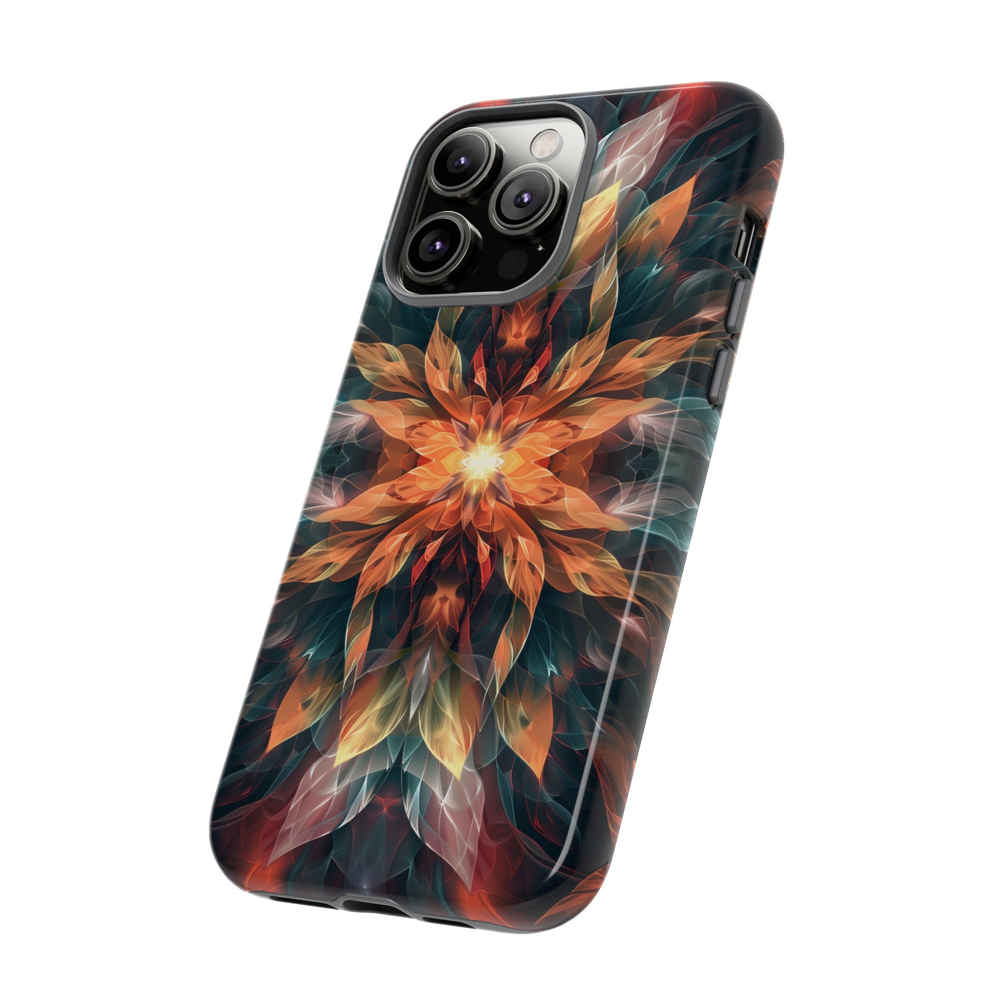 Radiant Bloom Fusion Tough Case