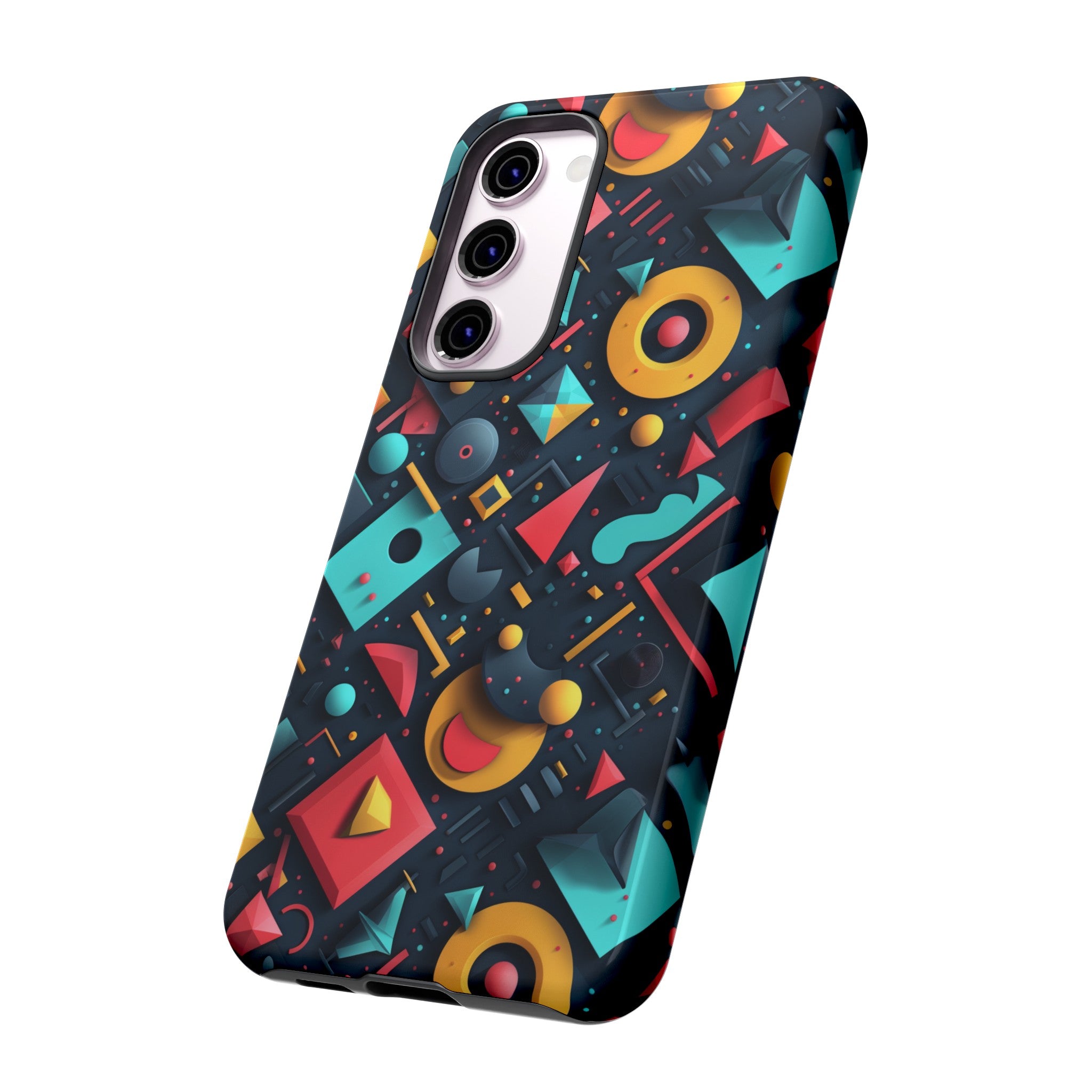 Playful Polygon Playground Tough Case