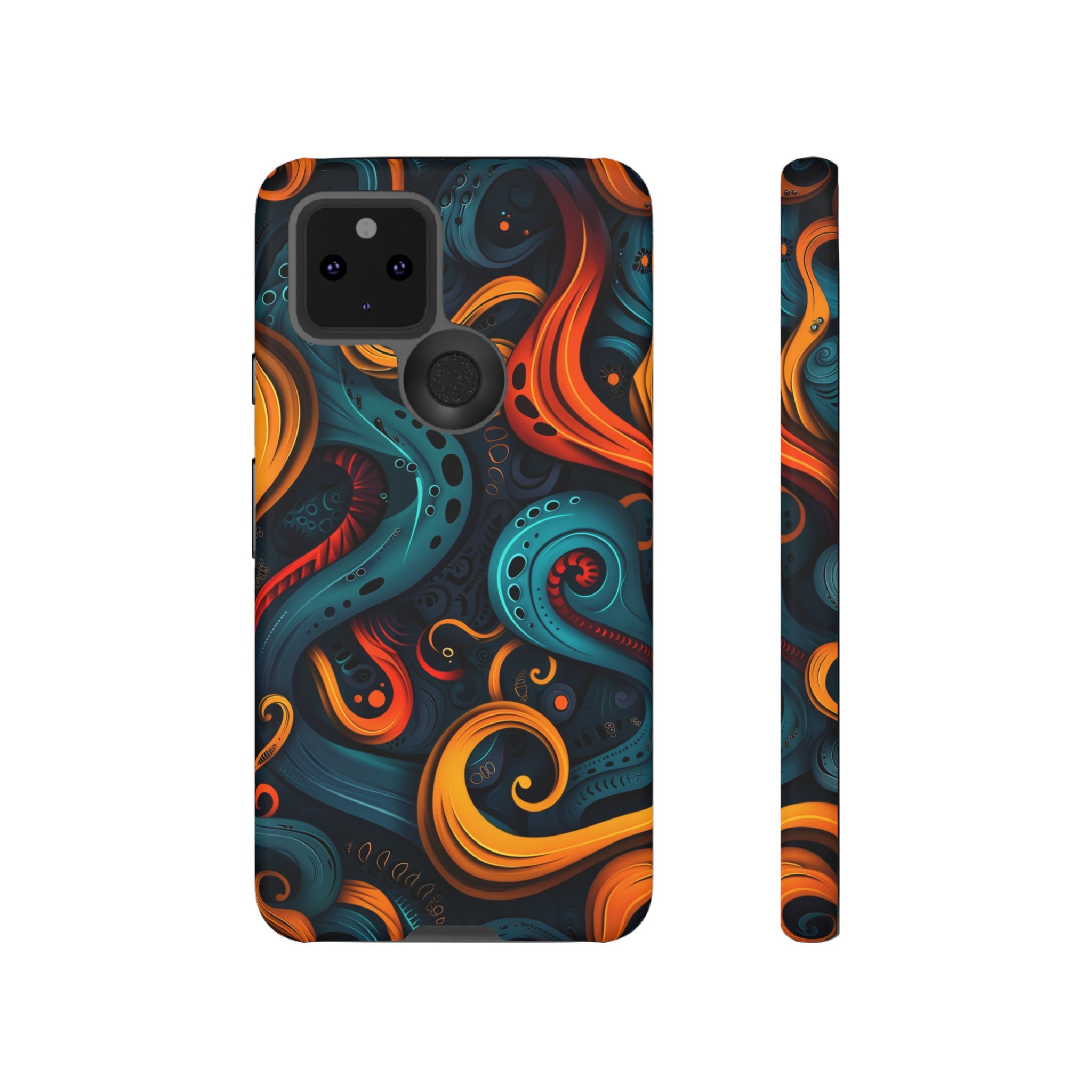 Aquaflame Swirls Tough Case