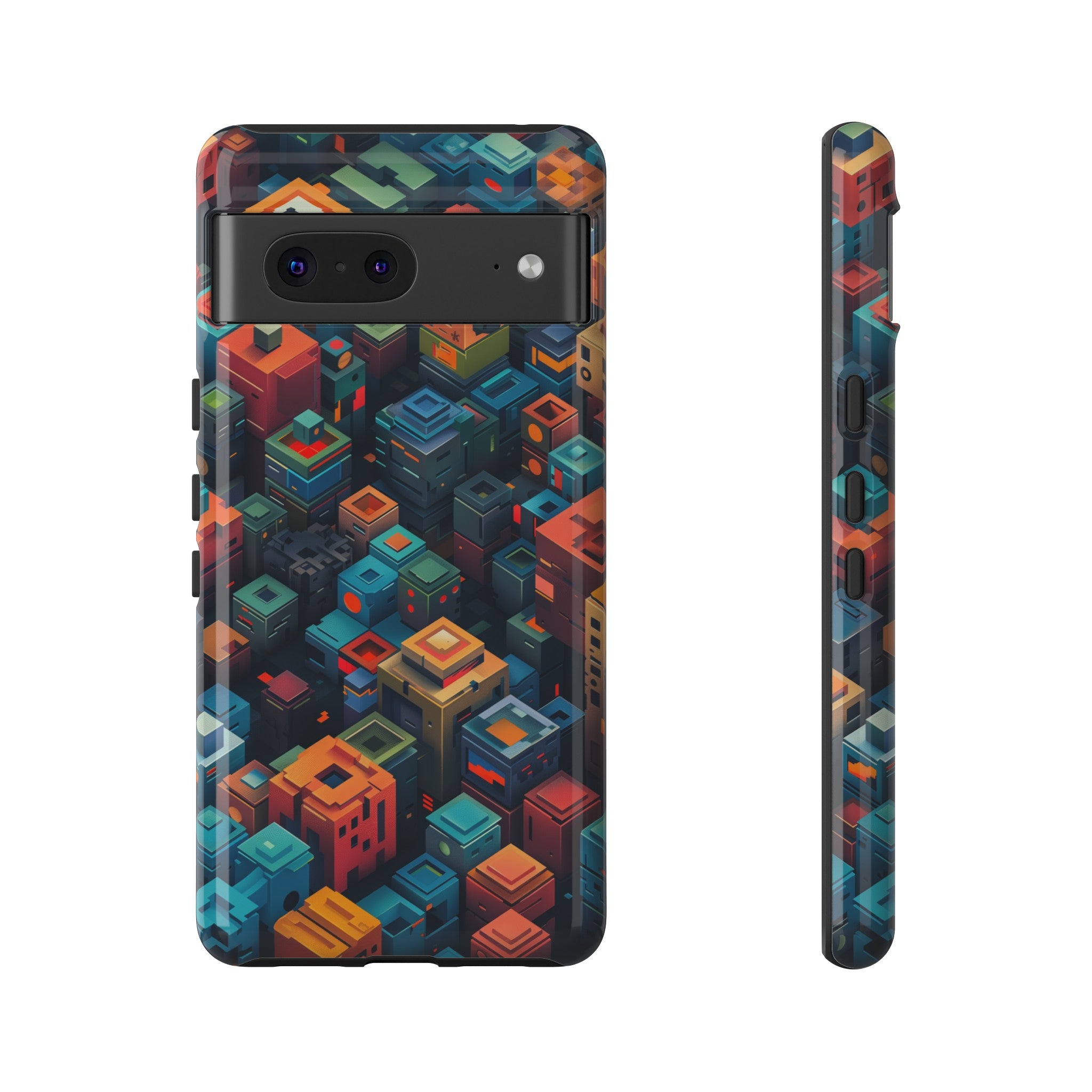 Pixel City Heights Tough Case