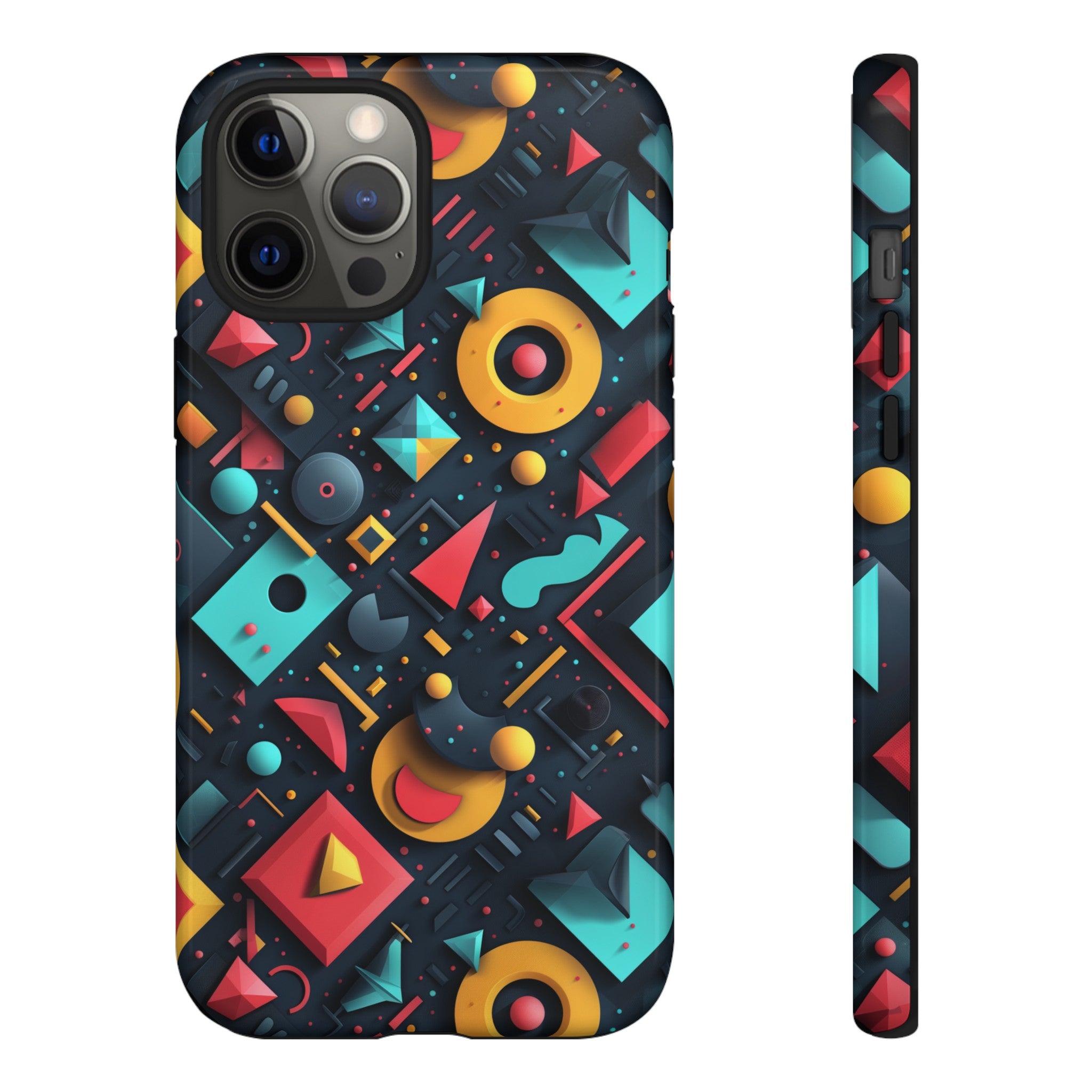 Playful Polygon Playground Tough Case