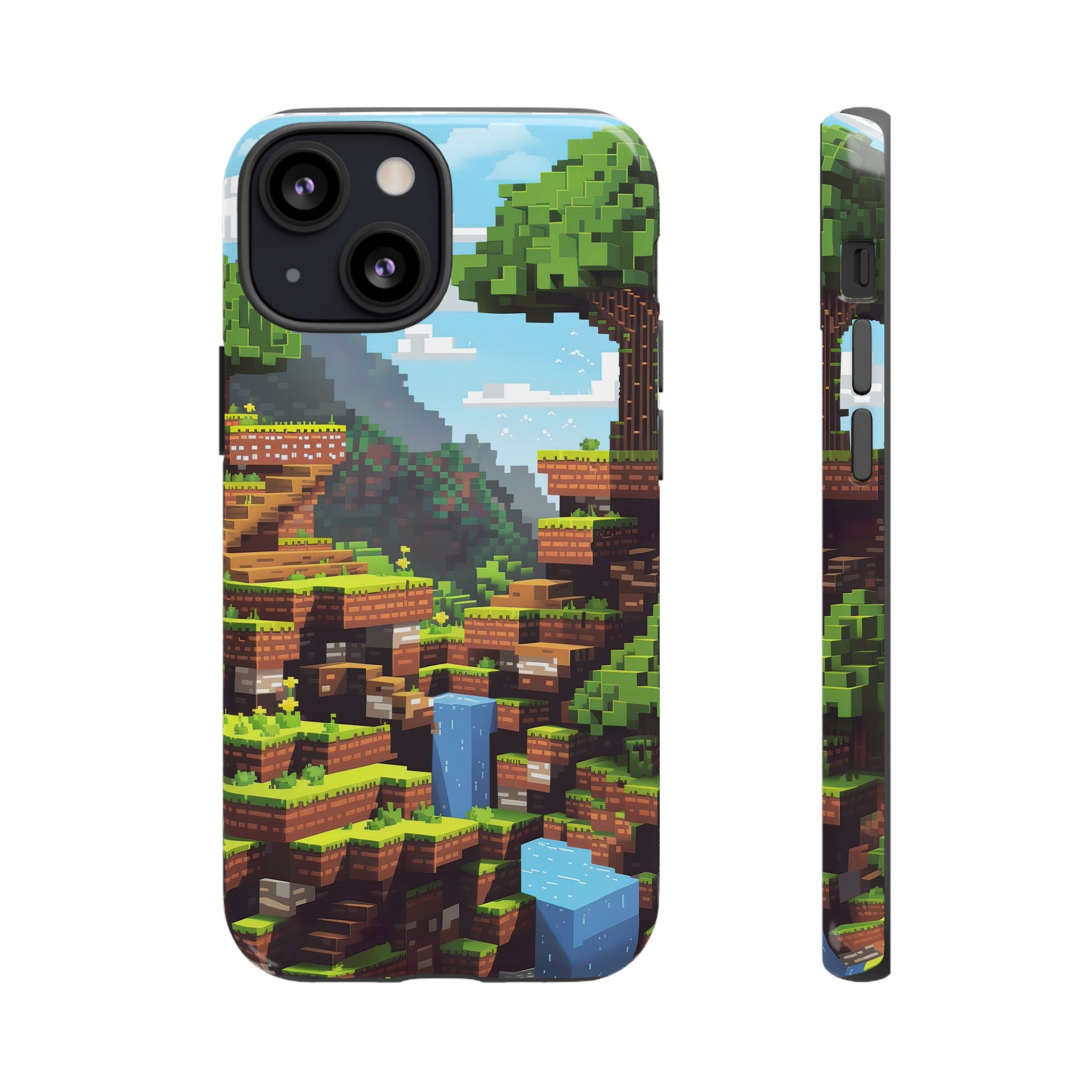 Minecraft Green Hills Tough Case