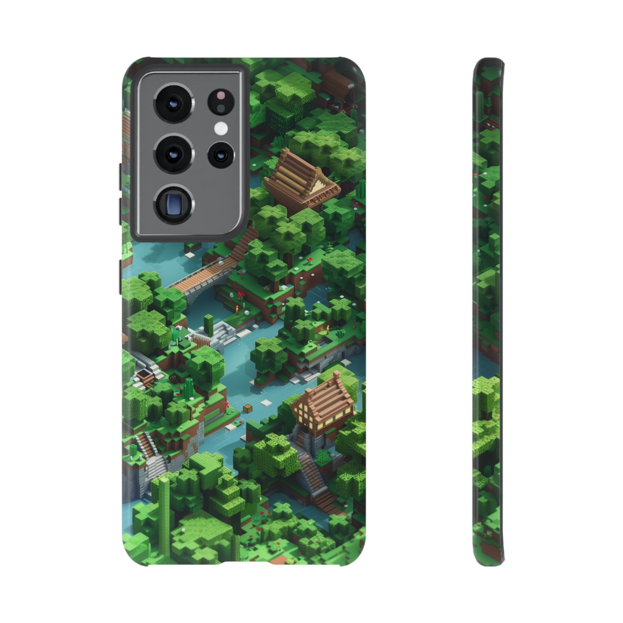 Minecraft Mini World Tough Case