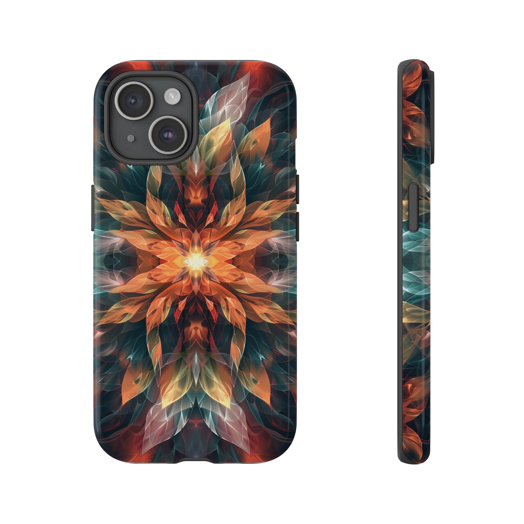 Radiant Bloom Fusion Tough Case