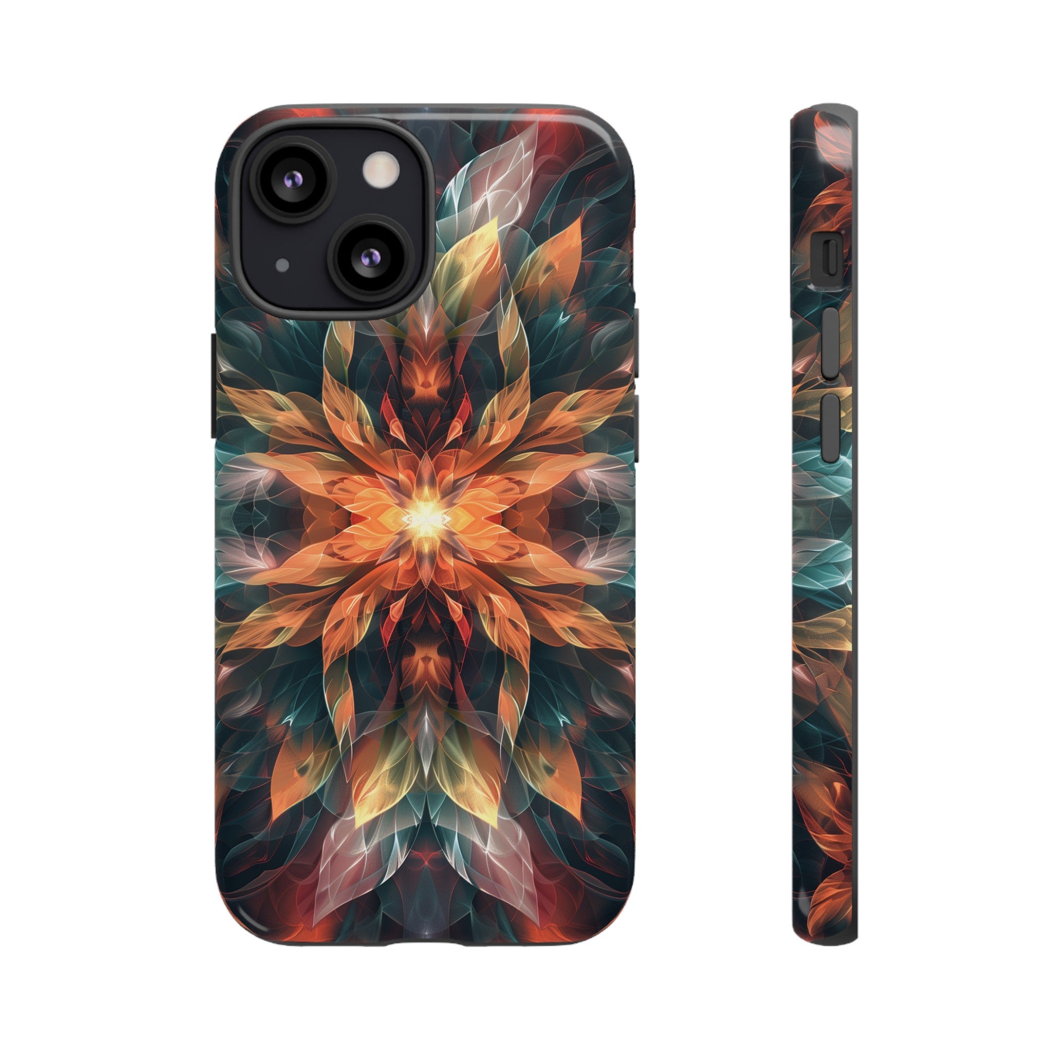 Radiant Bloom Fusion Tough Case