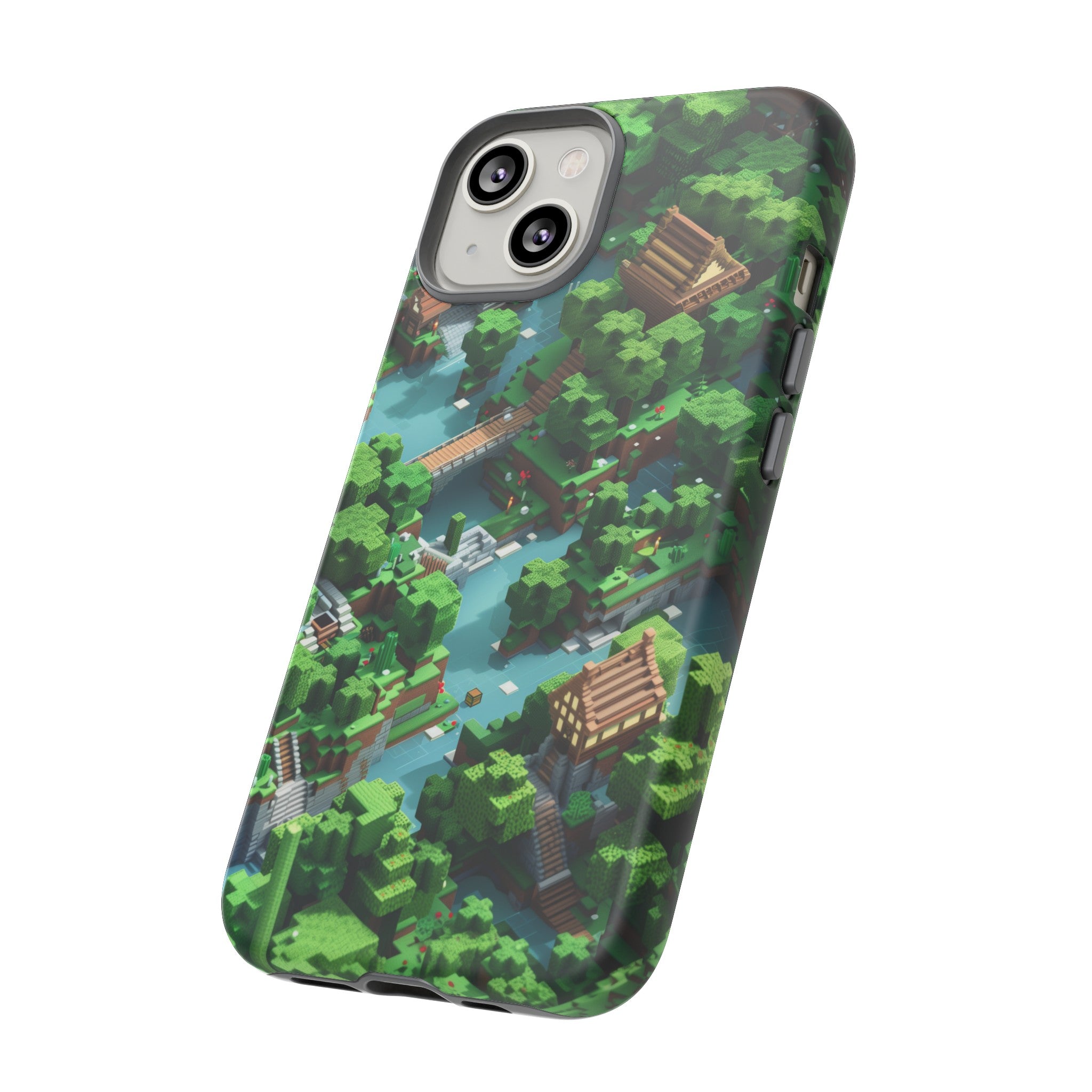 Minecraft Mini World Tough Case