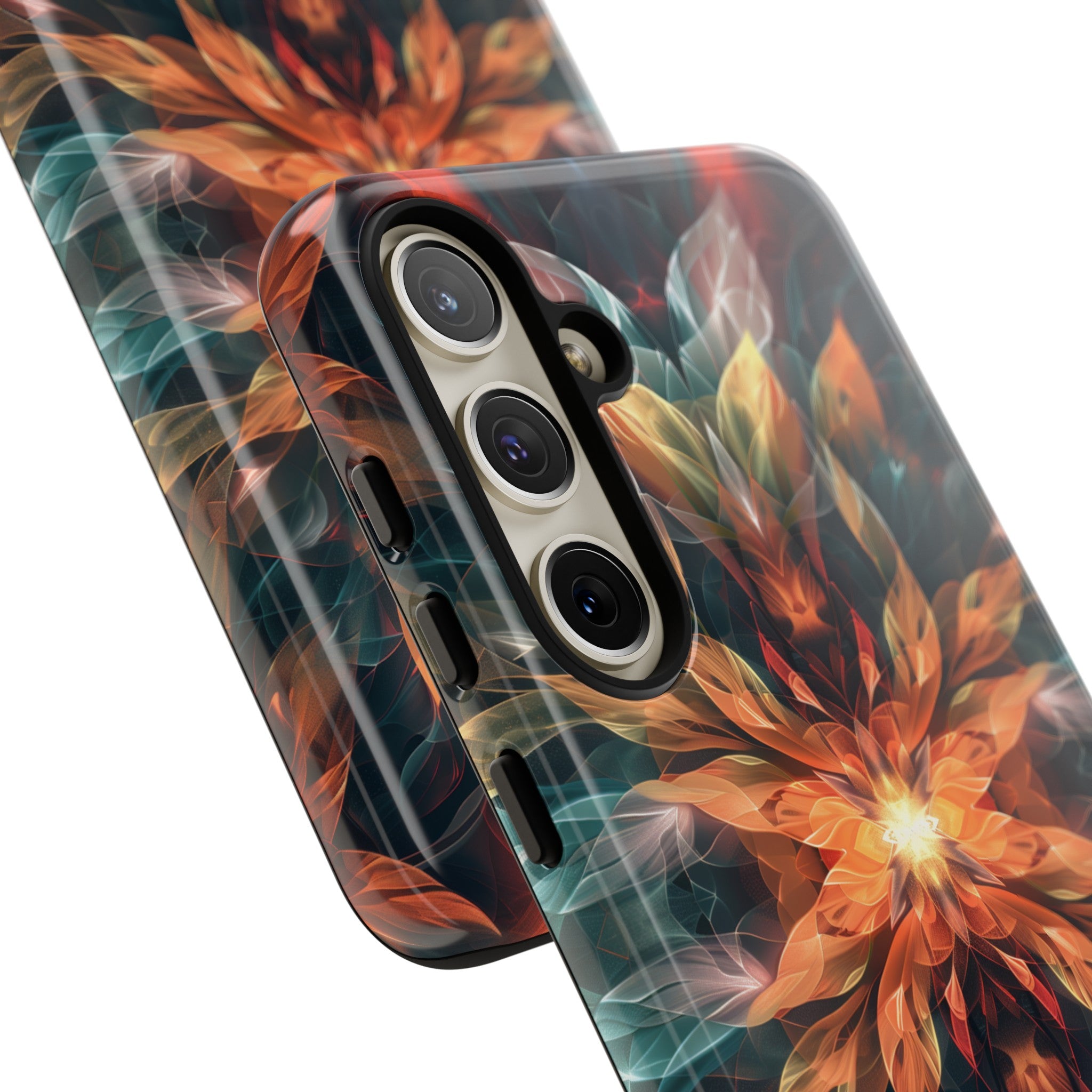 Radiant Bloom Fusion Tough Case