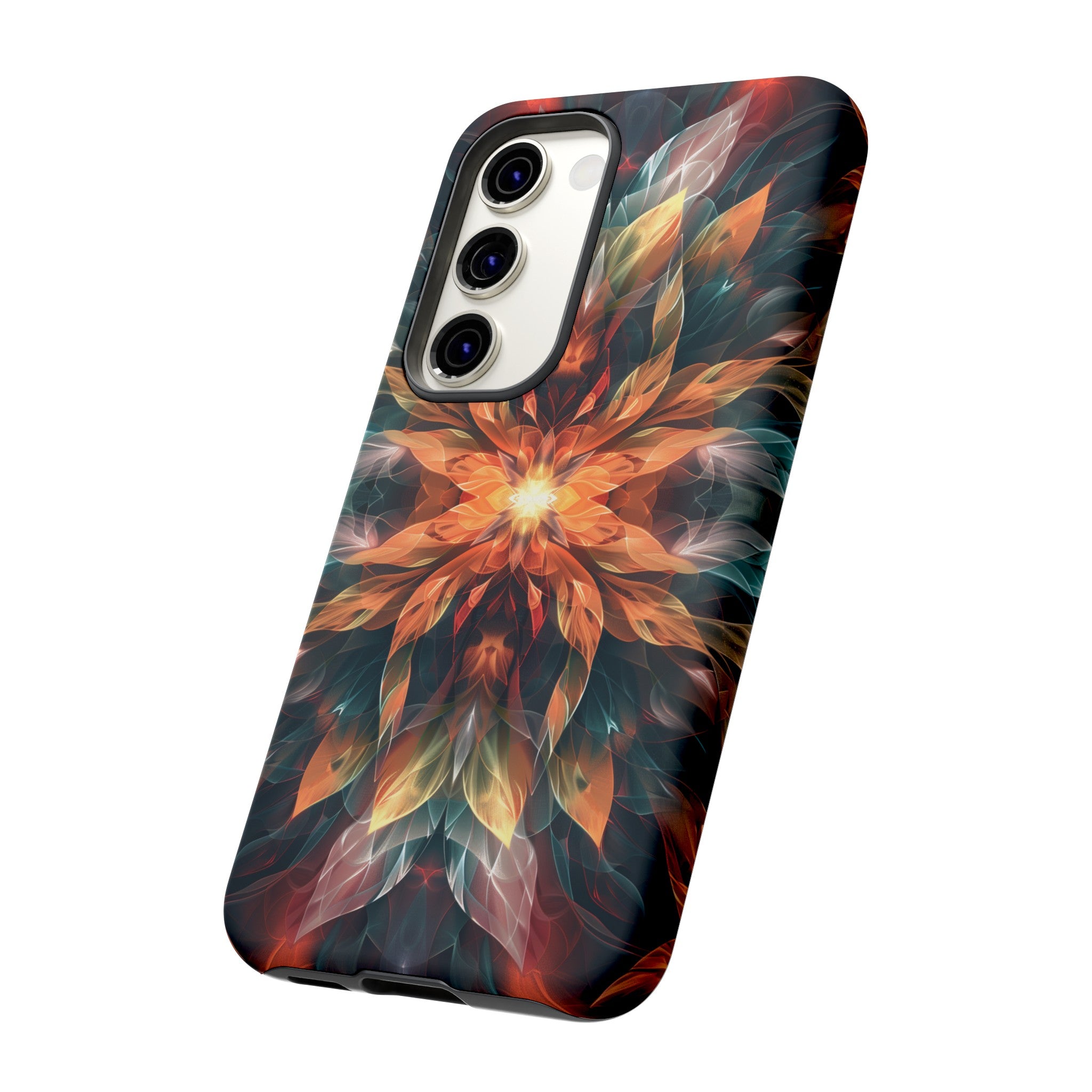 Radiant Bloom Fusion Tough Case