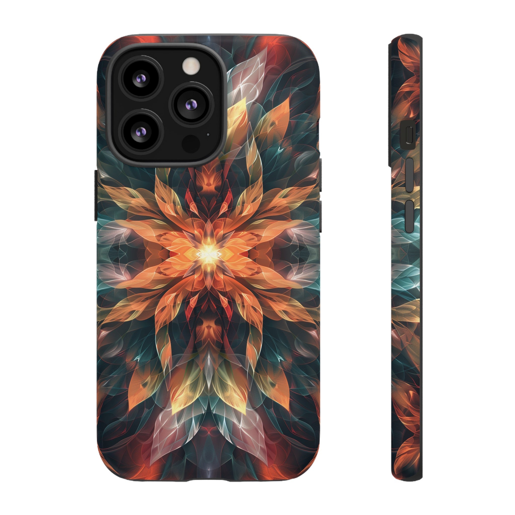 Radiant Bloom Fusion Tough Case