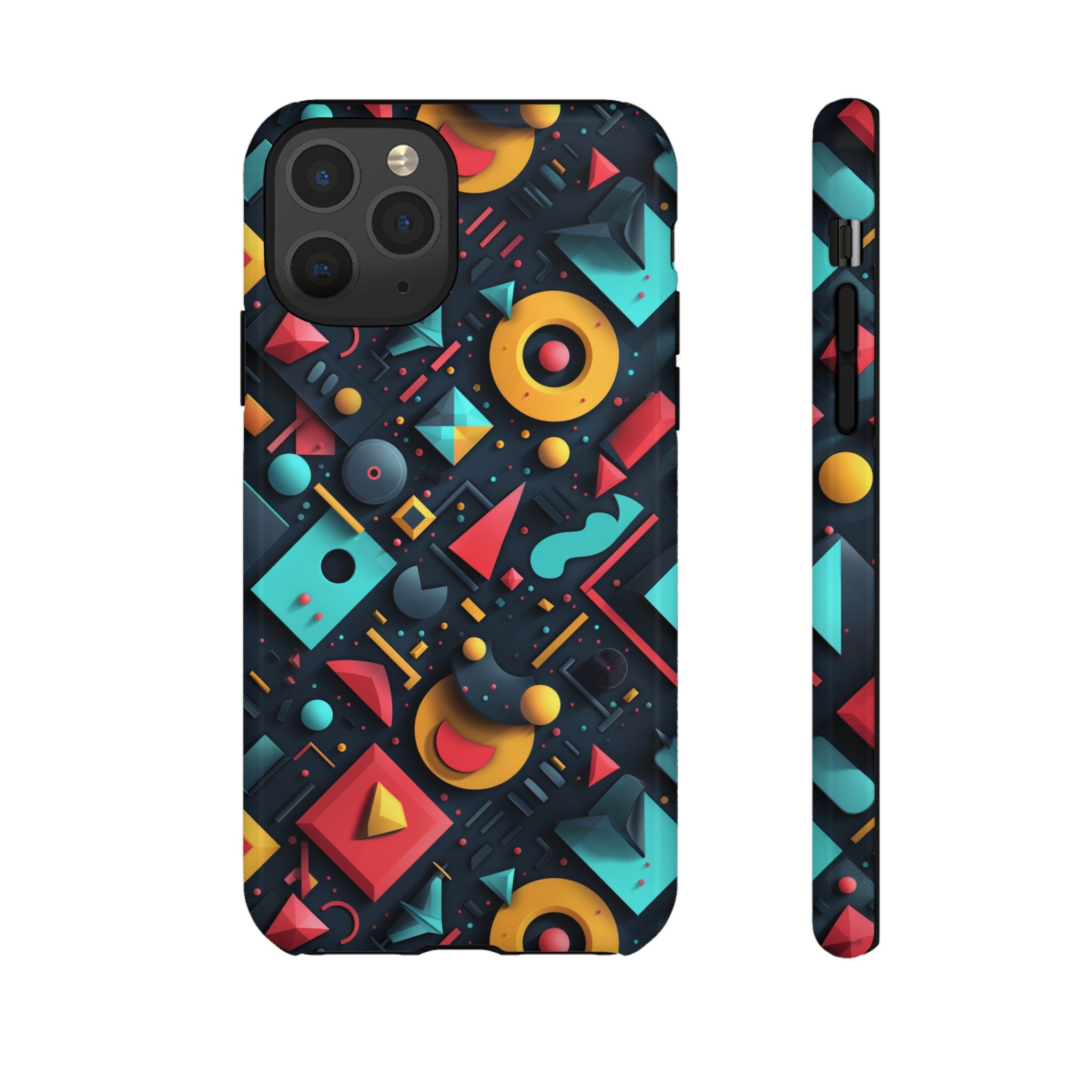 Playful Polygon Playground Tough Case