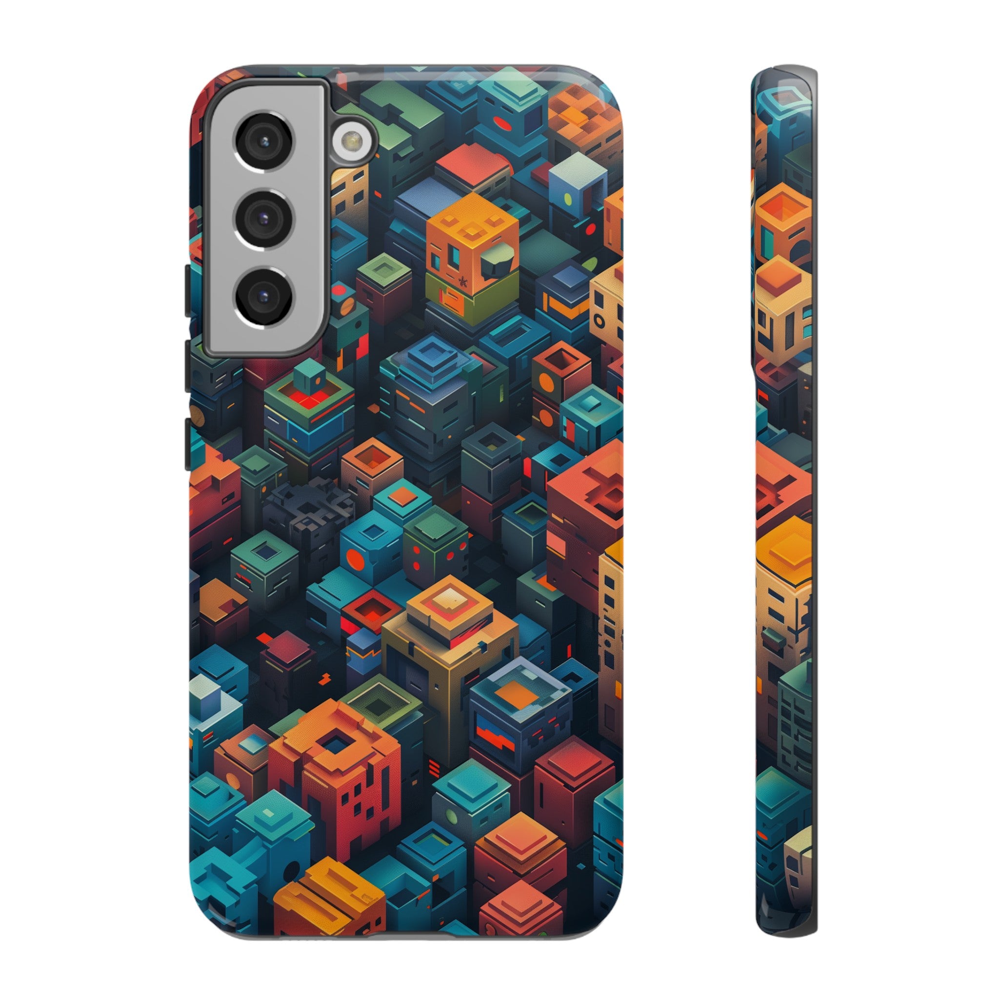 Pixel City Heights Tough Case