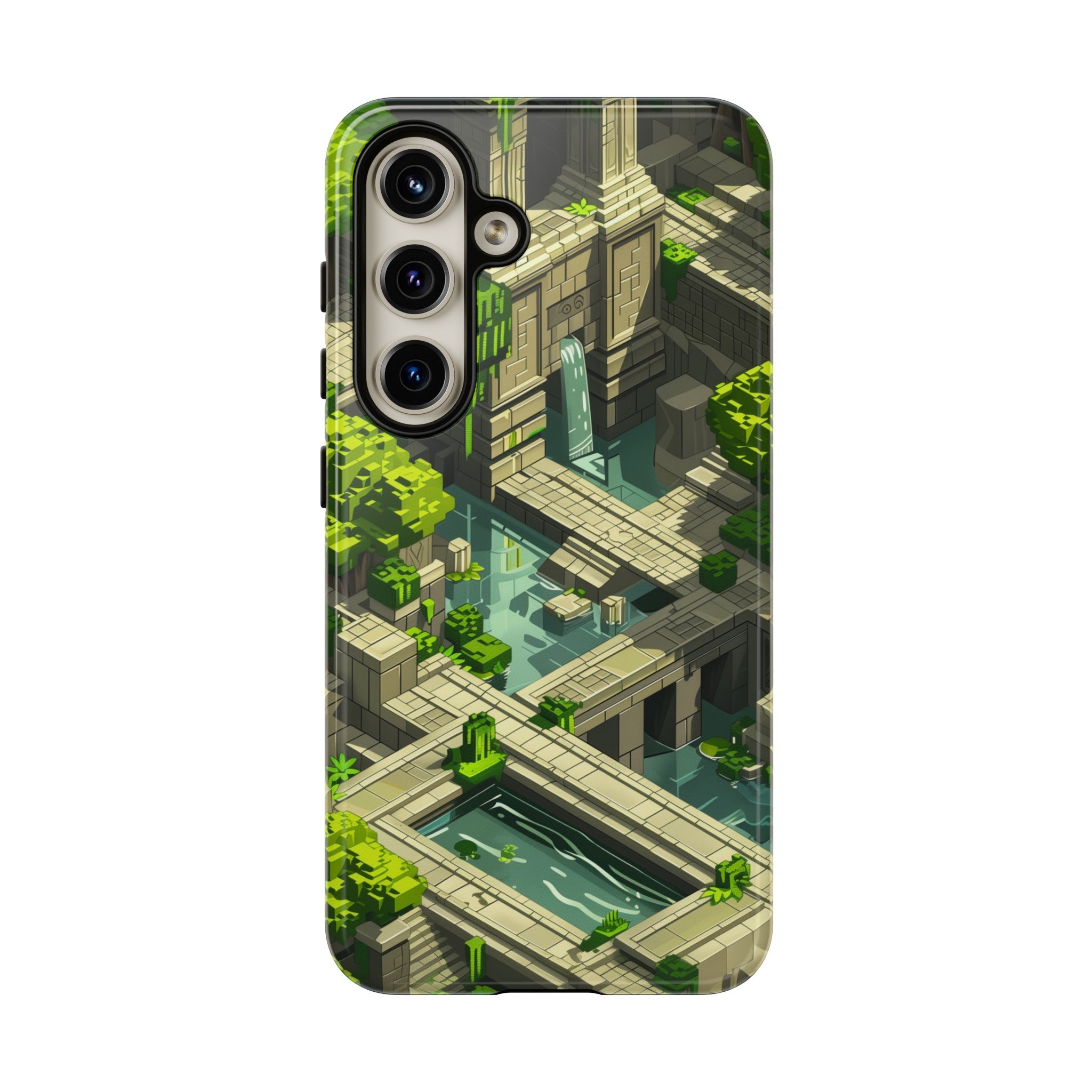 Green Ruins Oasis Tough Case