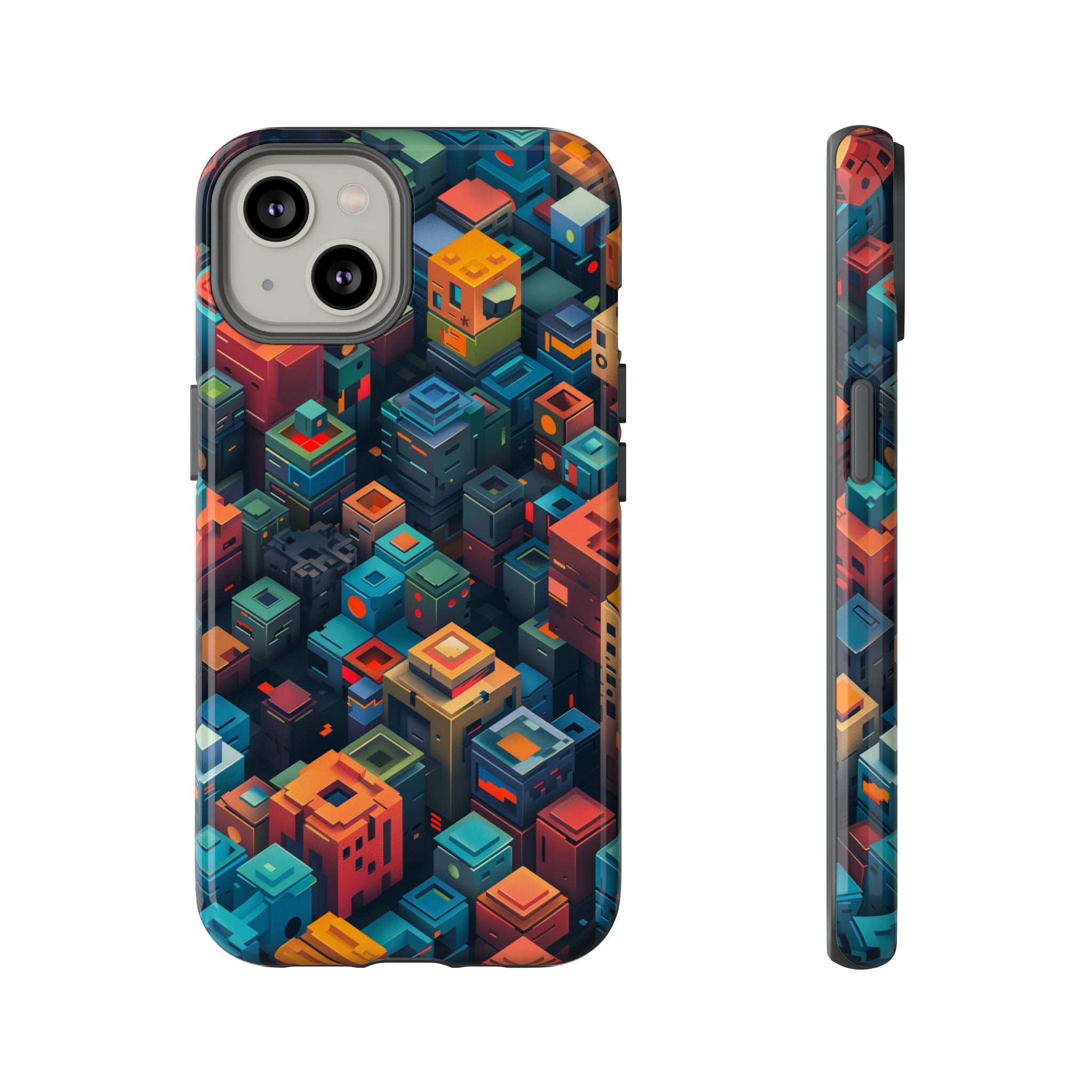 Pixel City Heights Tough Case